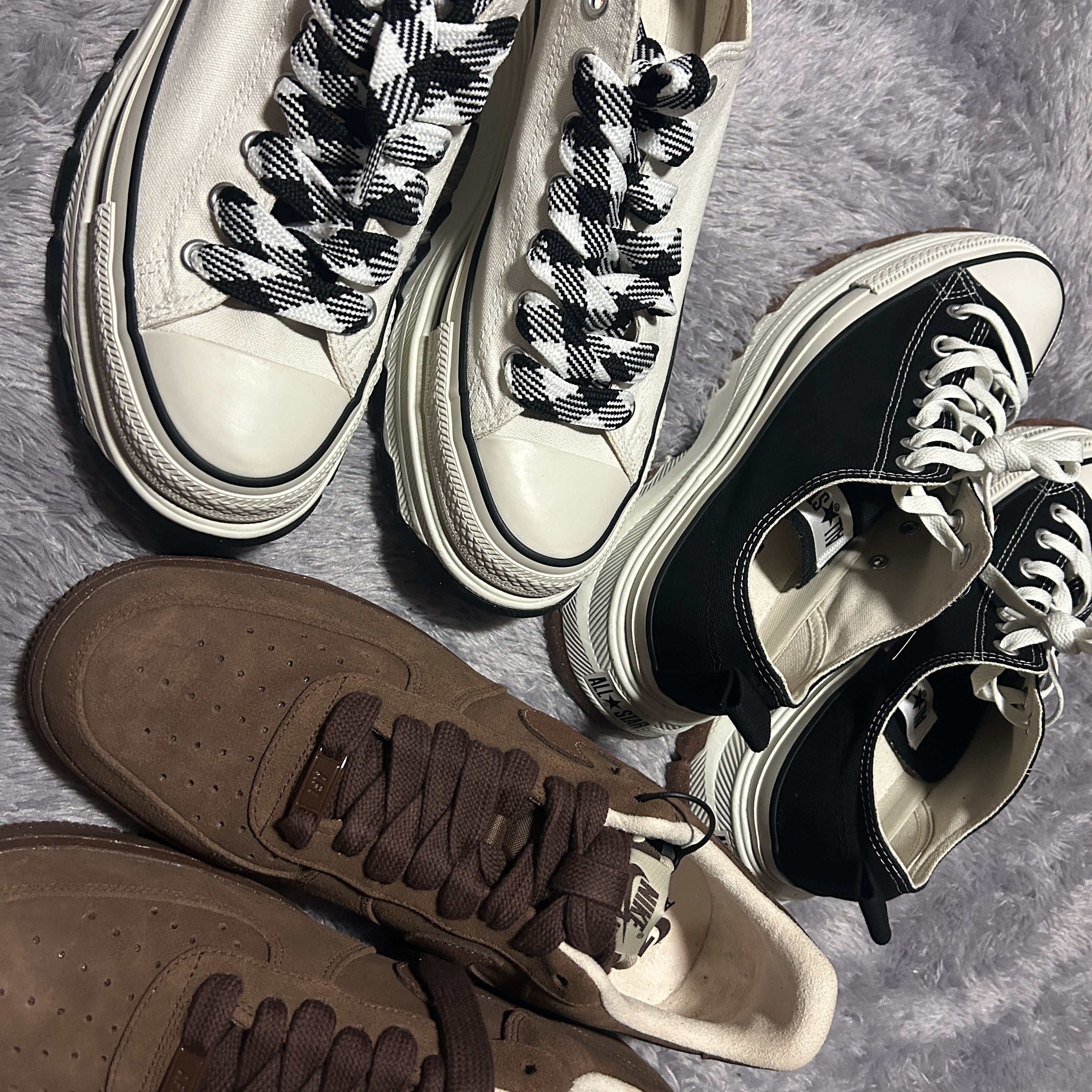 (W) Nike Air Force 1 '07 Cacao Wow 착용 스타일