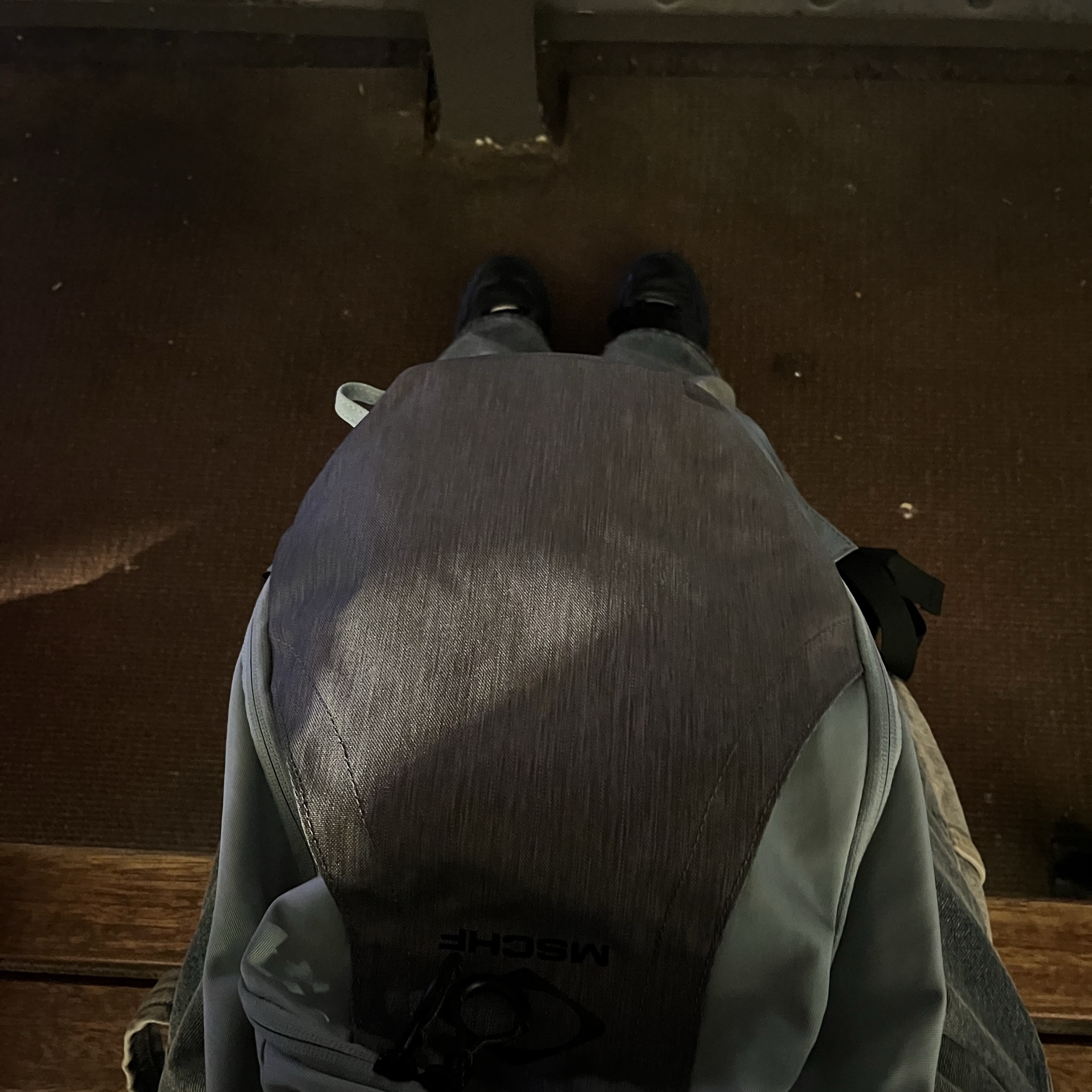 Mischief Rhombus Backpack Blue, (W) Nike Air Force 1 '07 Low Triple Black 착용 스타일 - 2