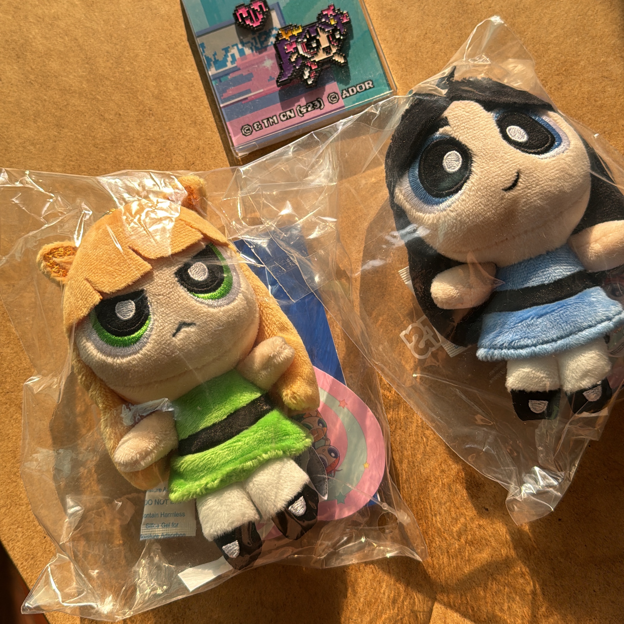 Newjeans x The Powerpuff Girls Bag Charm Haerin, Newjeans x The Powerpuff Girls Bag Charm Minji 착용 스타일