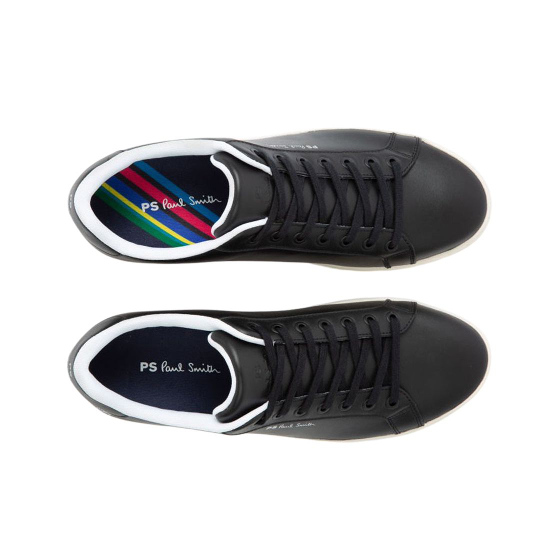 폴 스미스 레더 렉스 지브라 스니커즈 블랙(Paul Smith Leather Rex Zebra Sneakers Black) - 2