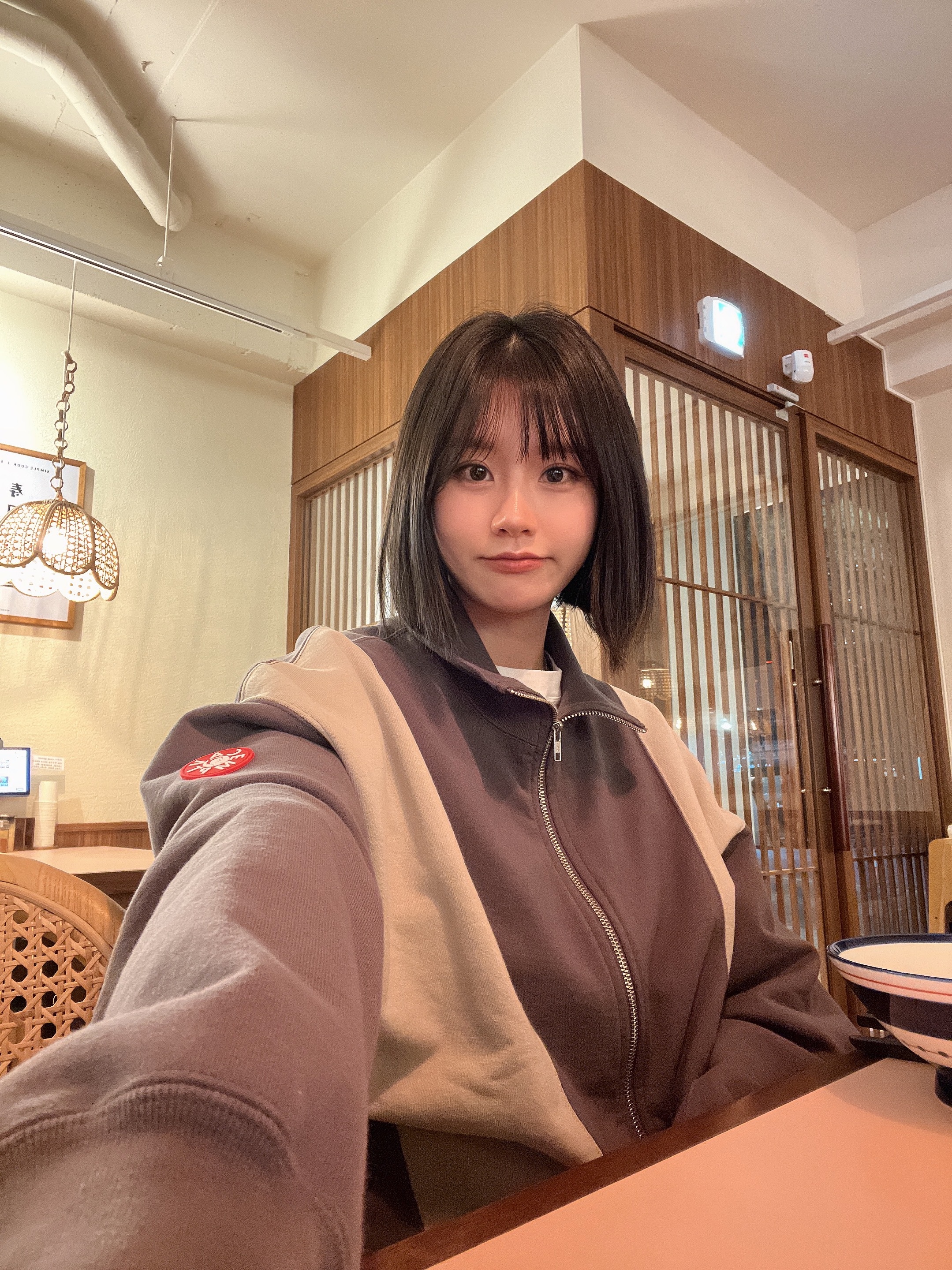 Cav Empt Slash Cut Zip Sweat Charcoal - 23FW 착용 스타일 - 3
