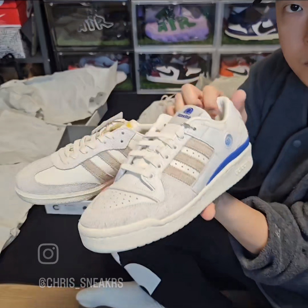 Adidas x Kasina Samba Consortium Cup Off White Trace Khaki, Adidas x Kasina Forum 84 Low Consortium Cup Off White 착용 스타일 - 2