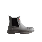 (W) Hunter Commando Chelsea Boots Grey Heron