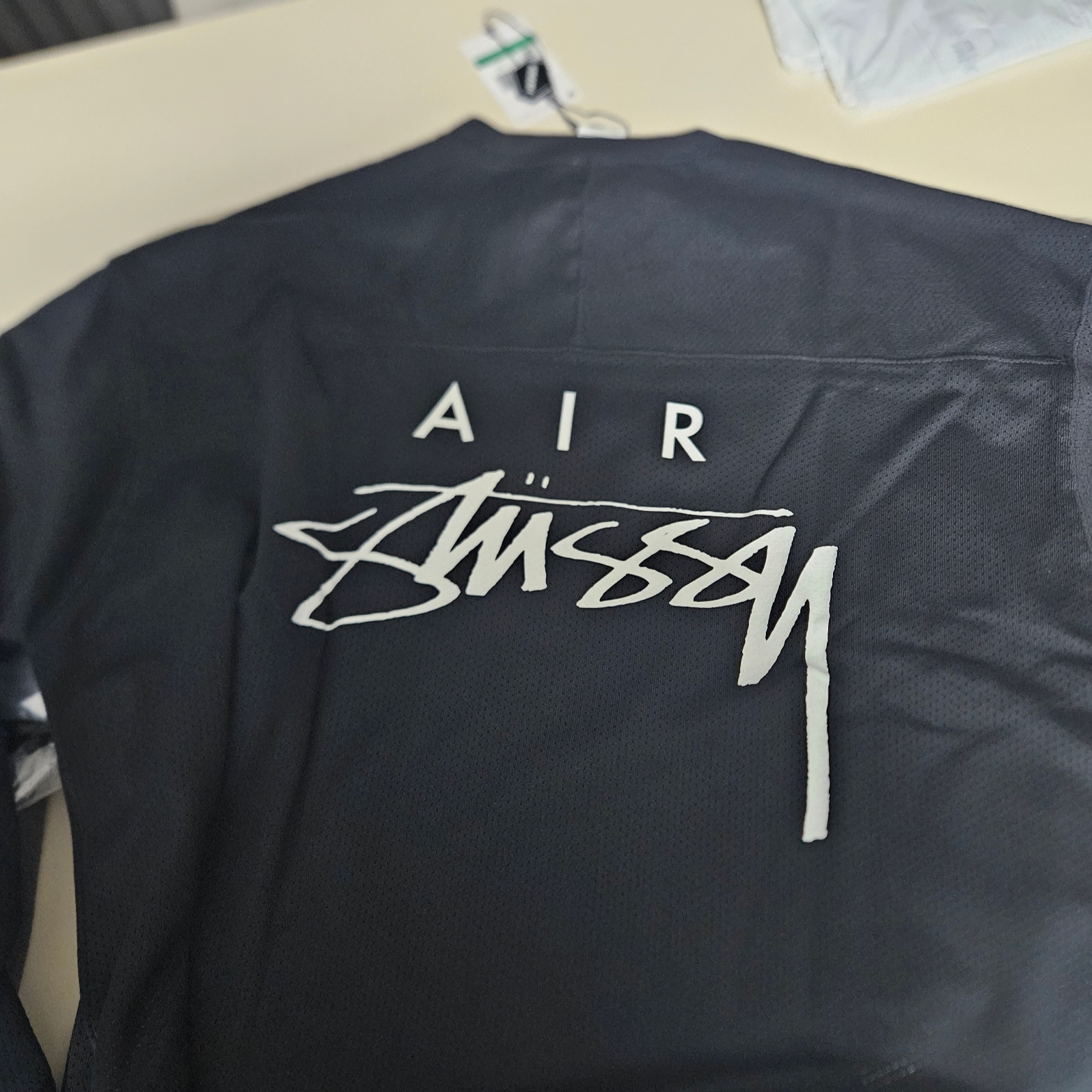 Nike x Stussy Long Sleeve Top Black (FJ9164-010) 착용 스타일