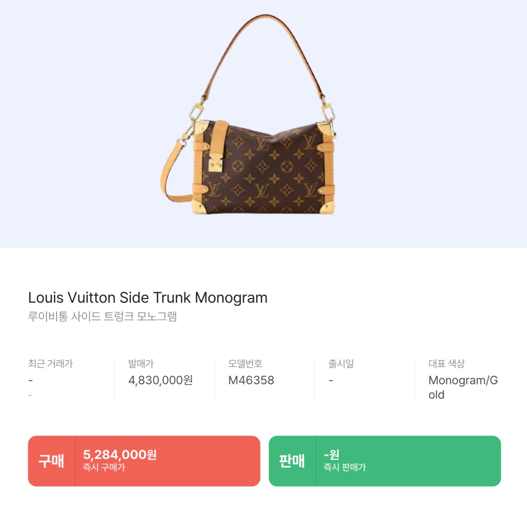 Louis Vuitton Side Trunk Monogram 착용 스타일 - 2