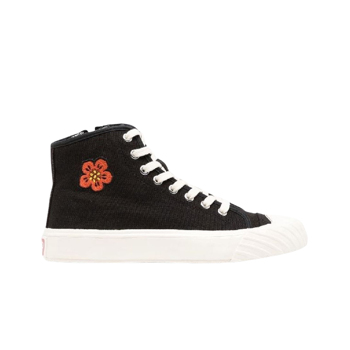 (W) 겐조 겐조스쿨 하이탑 트레이너 블랙((W) Kenzo Kenzoschool High-Top Trainers Black)