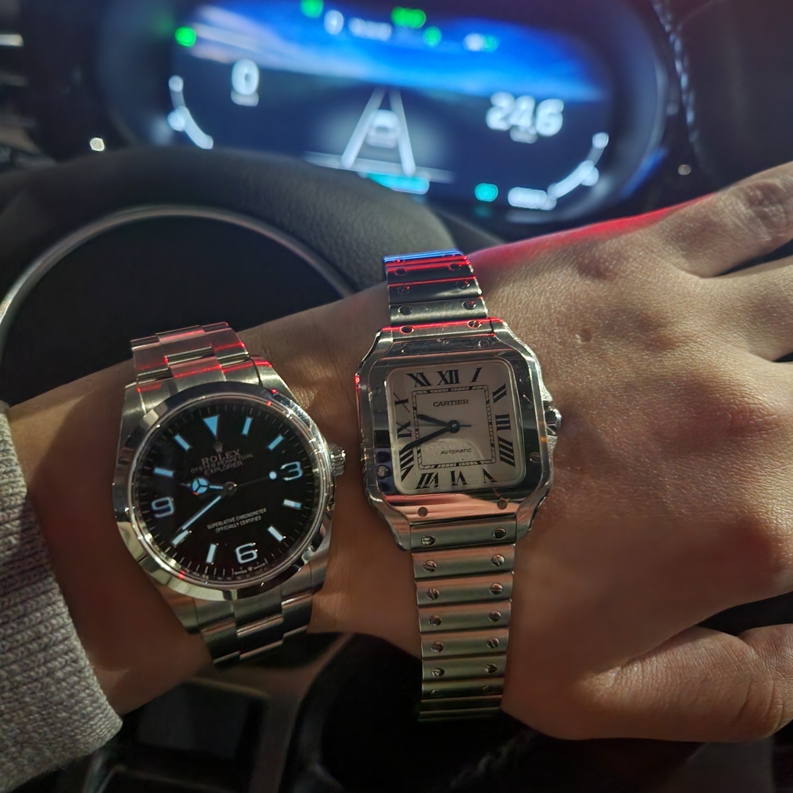 Rolex Explorer 36mm 124270 Black Oyster 착용 스타일