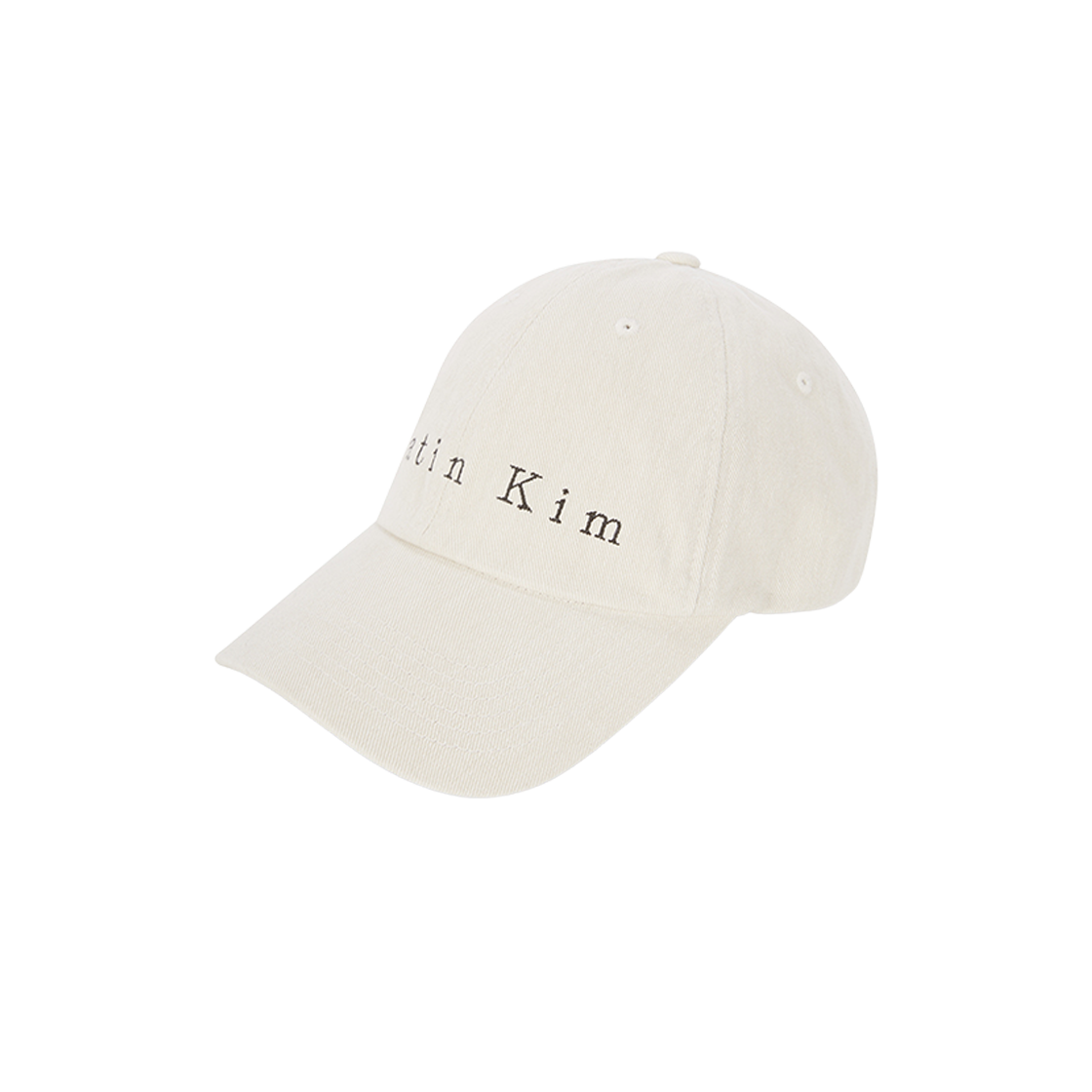 (W) Matin Kim Matin Cotton Washed Ball Cap Light Beige 상세 이미지 2