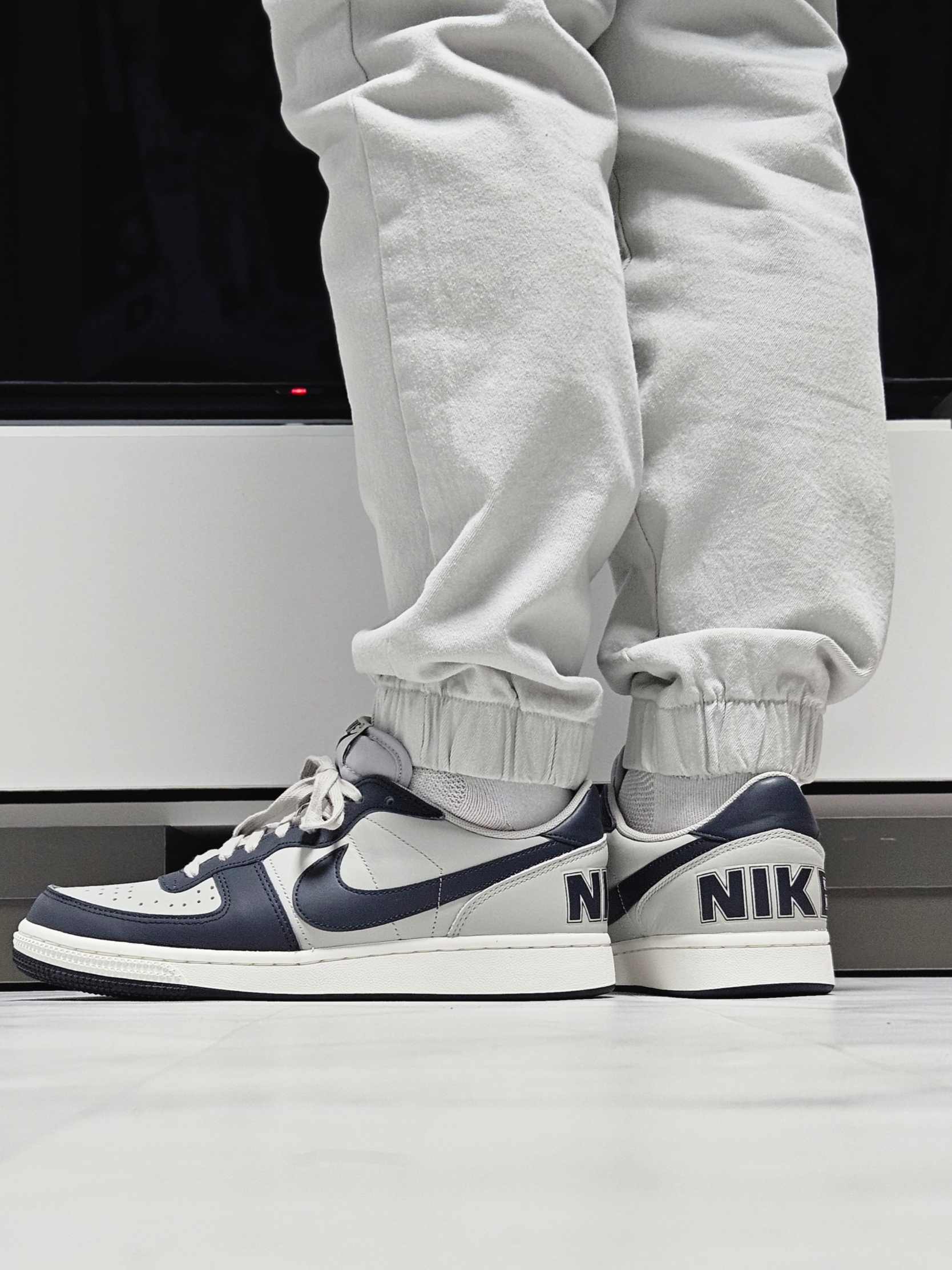 Nike Terminator Low Dark Obsidian and Granite 착용 스타일 - 2
