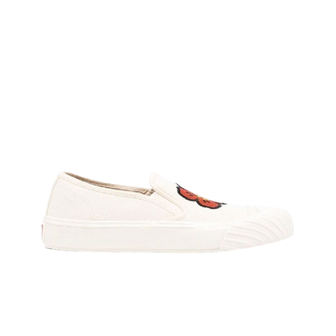 (W) 겐조 겐조스쿨 슬립온 트레이너 크림((W) Kenzo Kenzoschool Slip On Trainers Cream)