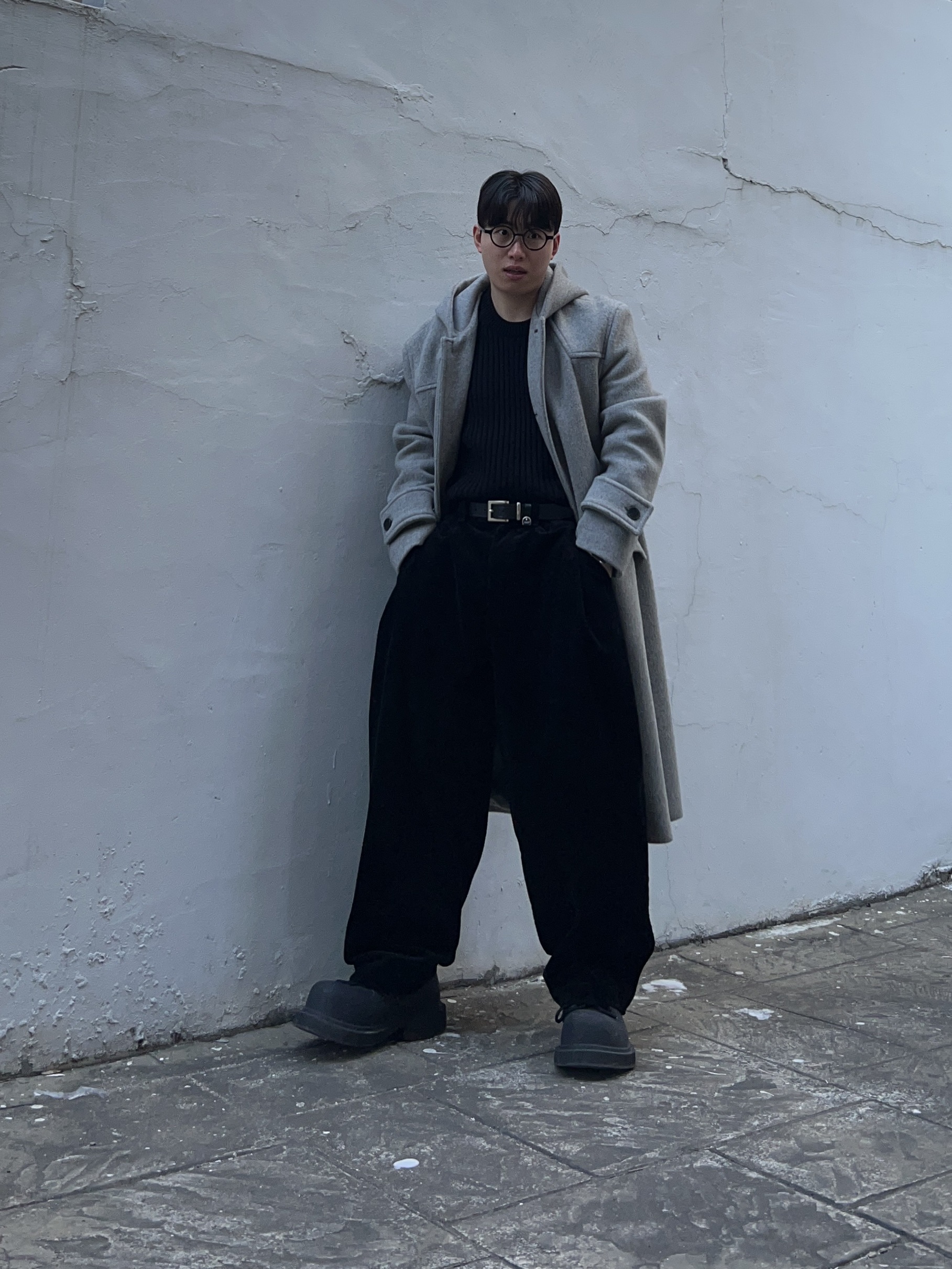 Balenciaga Steroid Derby Black 착용 스타일 - 2