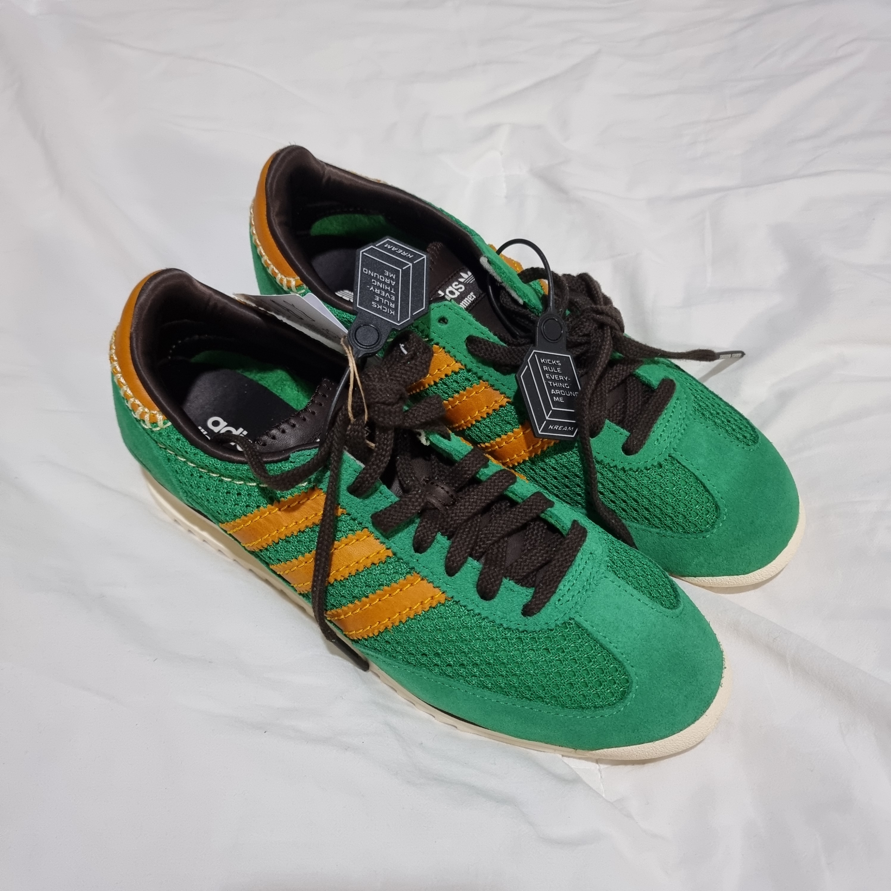 Adidas x Wales Bonner SL 72 Knit Green 착용 스타일
