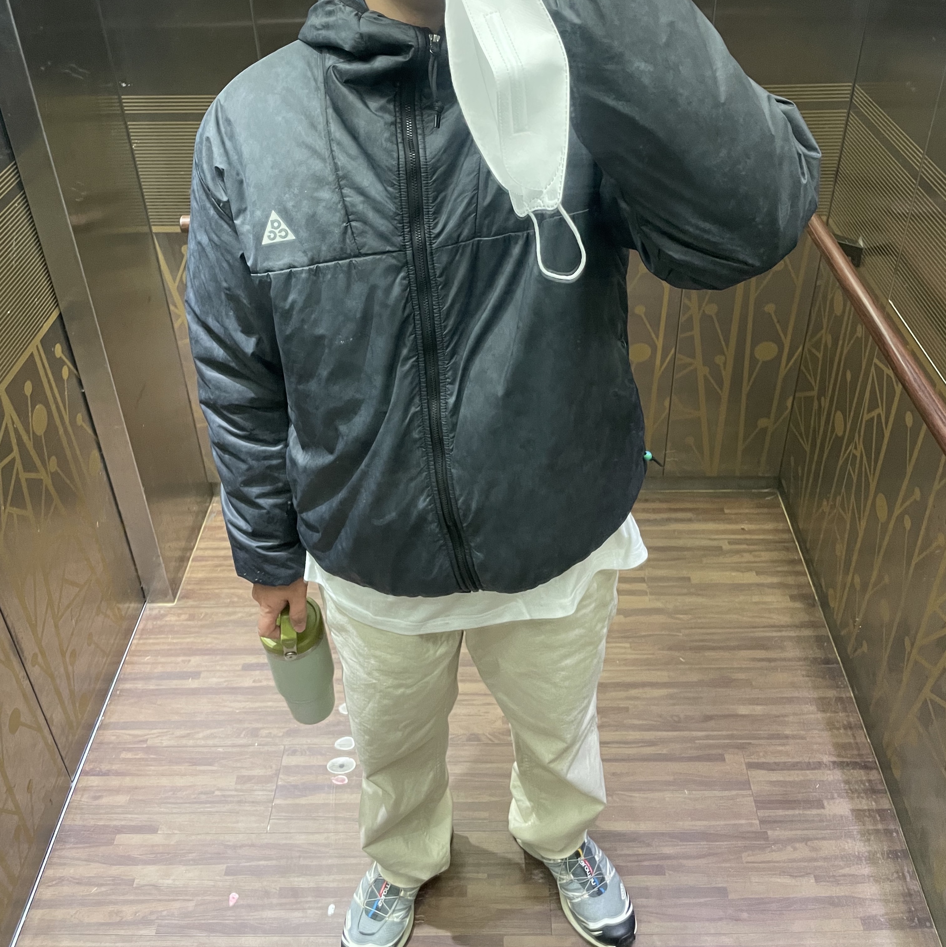 Nike NRG ACG Therma-Fit ADV Rope De Dope Black - Asia 착용 스타일