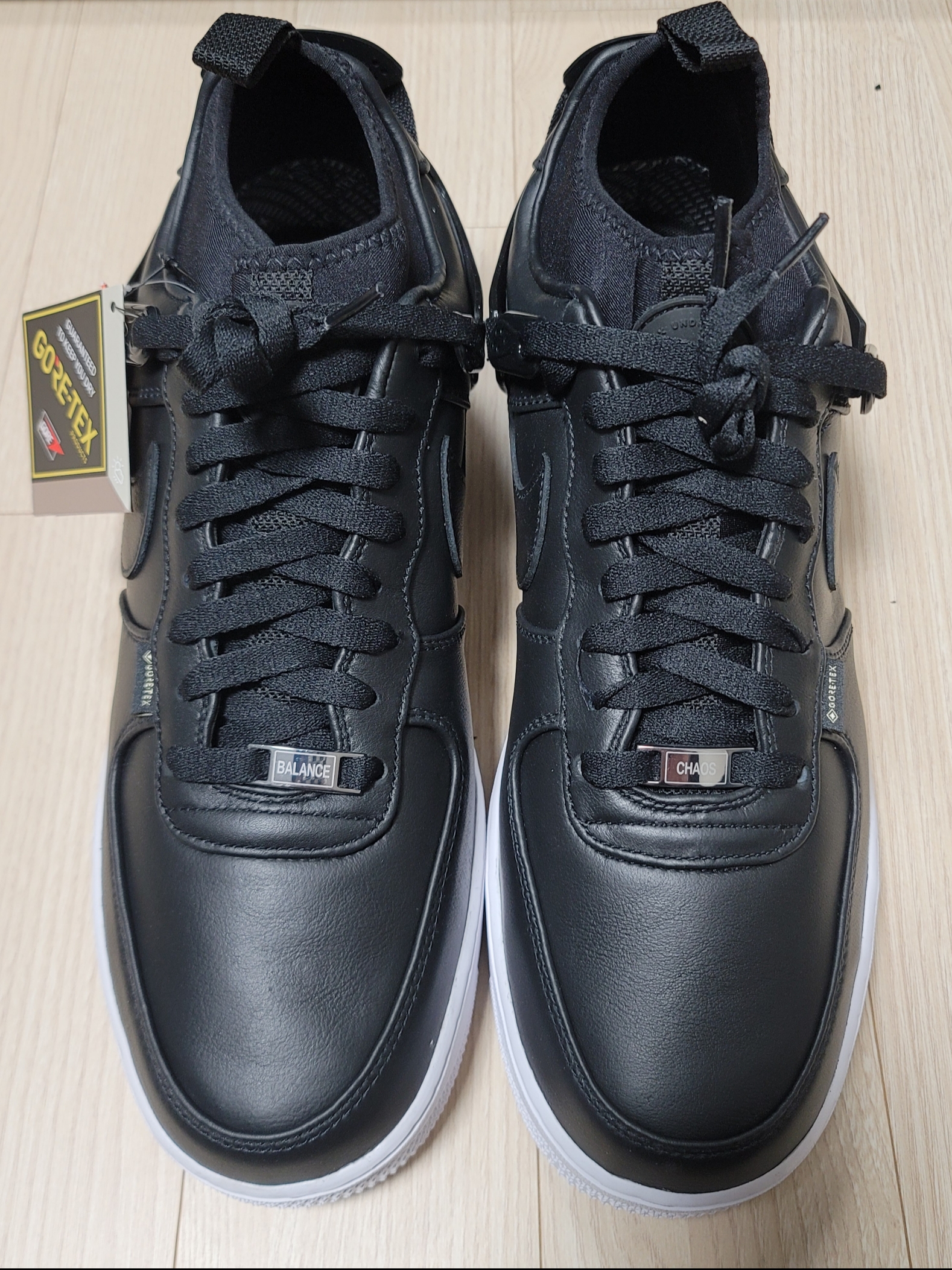 Nike x Undercover Air Force 1 Low SP Black 착용 스타일