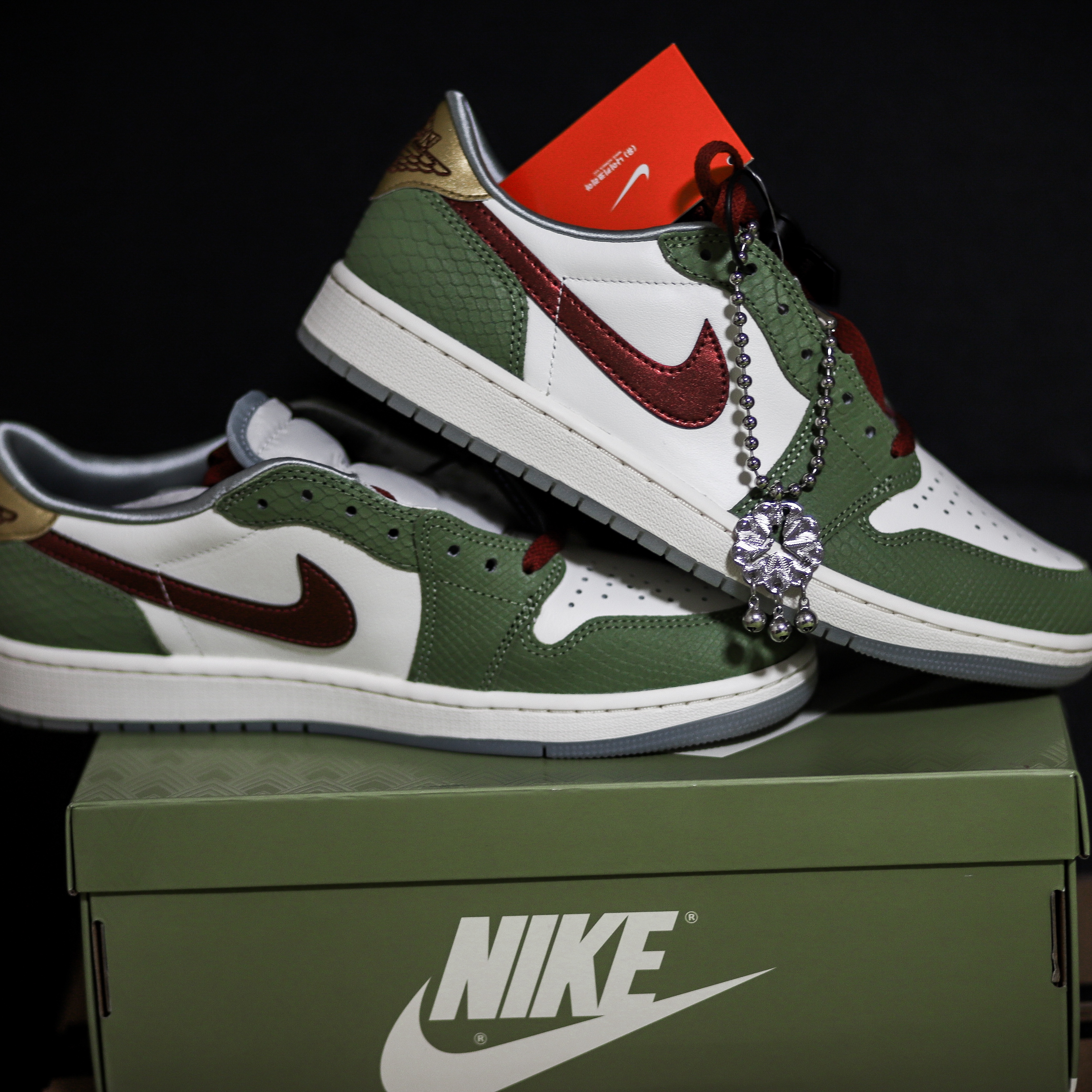 Jordan 1 Retro Low OG Chinese New Year 착용 스타일 - 2