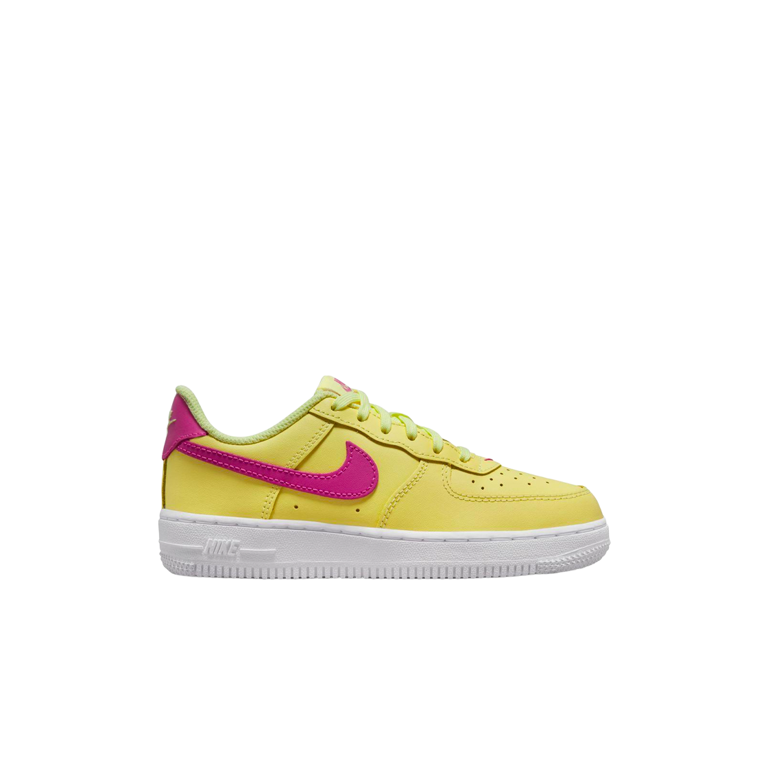 FJ3484-800 (PS) Nike Air Force 1 Low Citron Tint Cosmic Fuchsia
