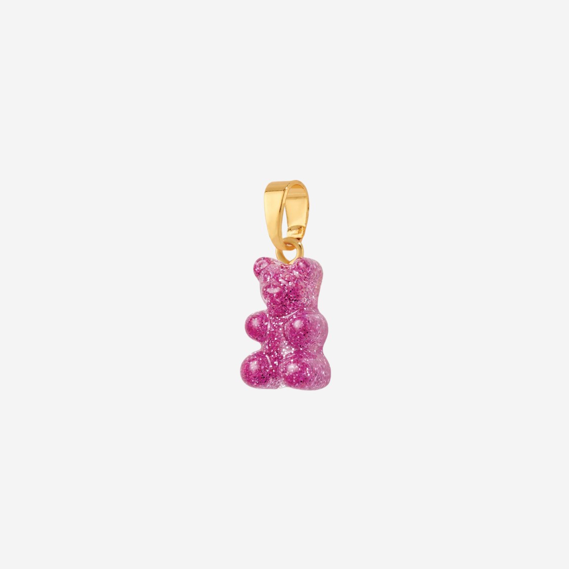 Crystal Haze Nostalgia Bear with Classic Connector Gold Magenta 상세 이미지 1