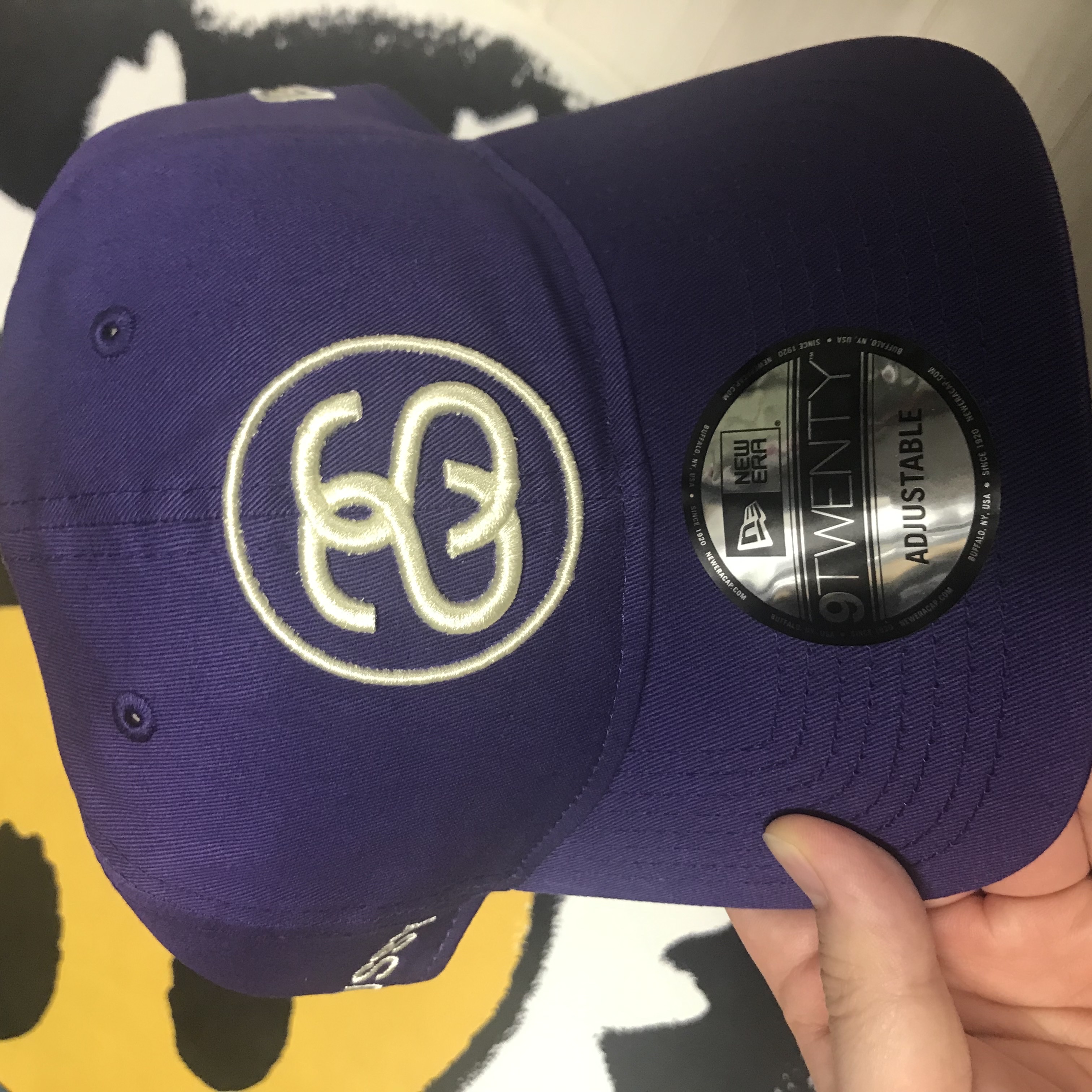 Stussy SS Link 9Twenty Cap Purple 착용 스타일