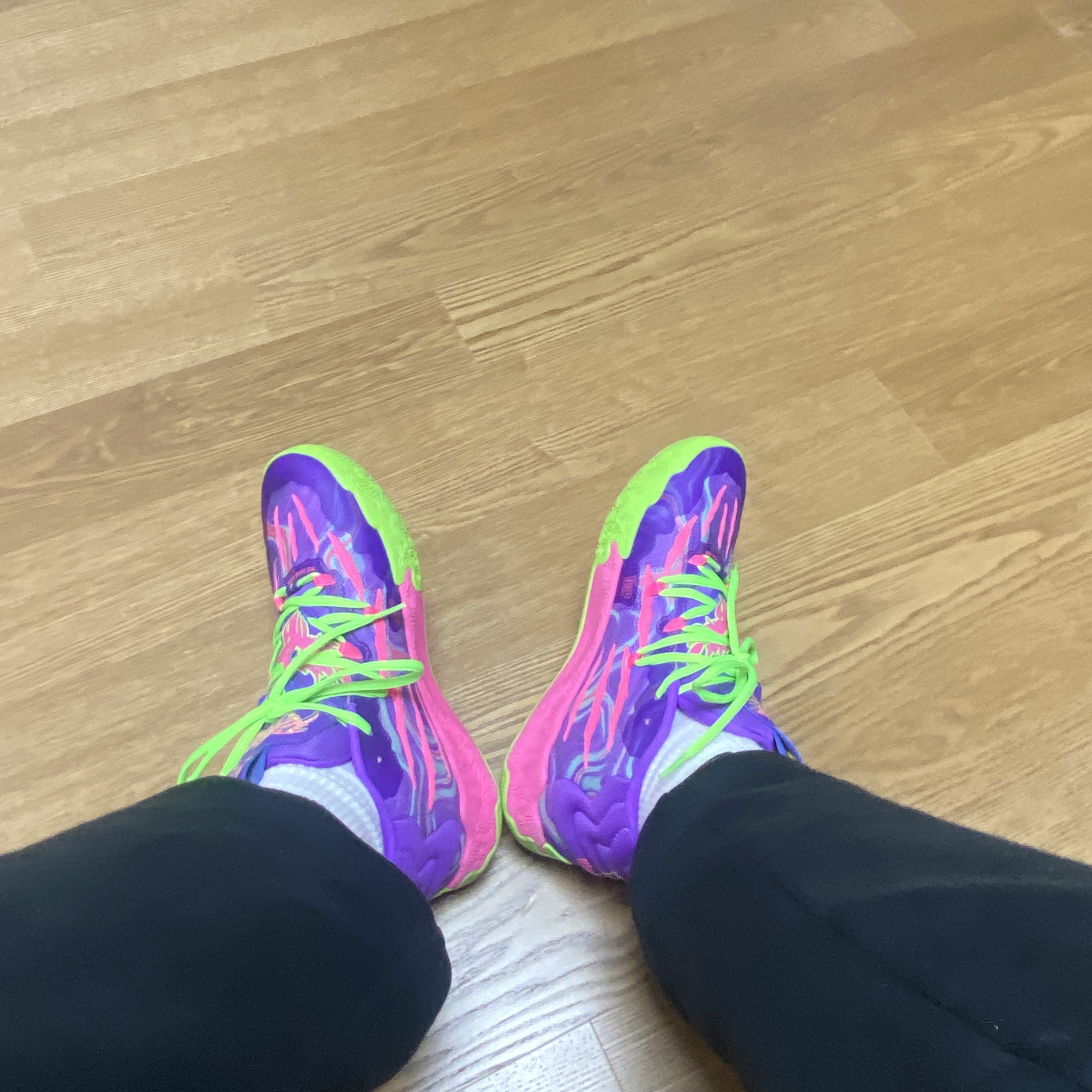 Puma MB.03 Lamelo Ball Toxic 착용 스타일 - 3