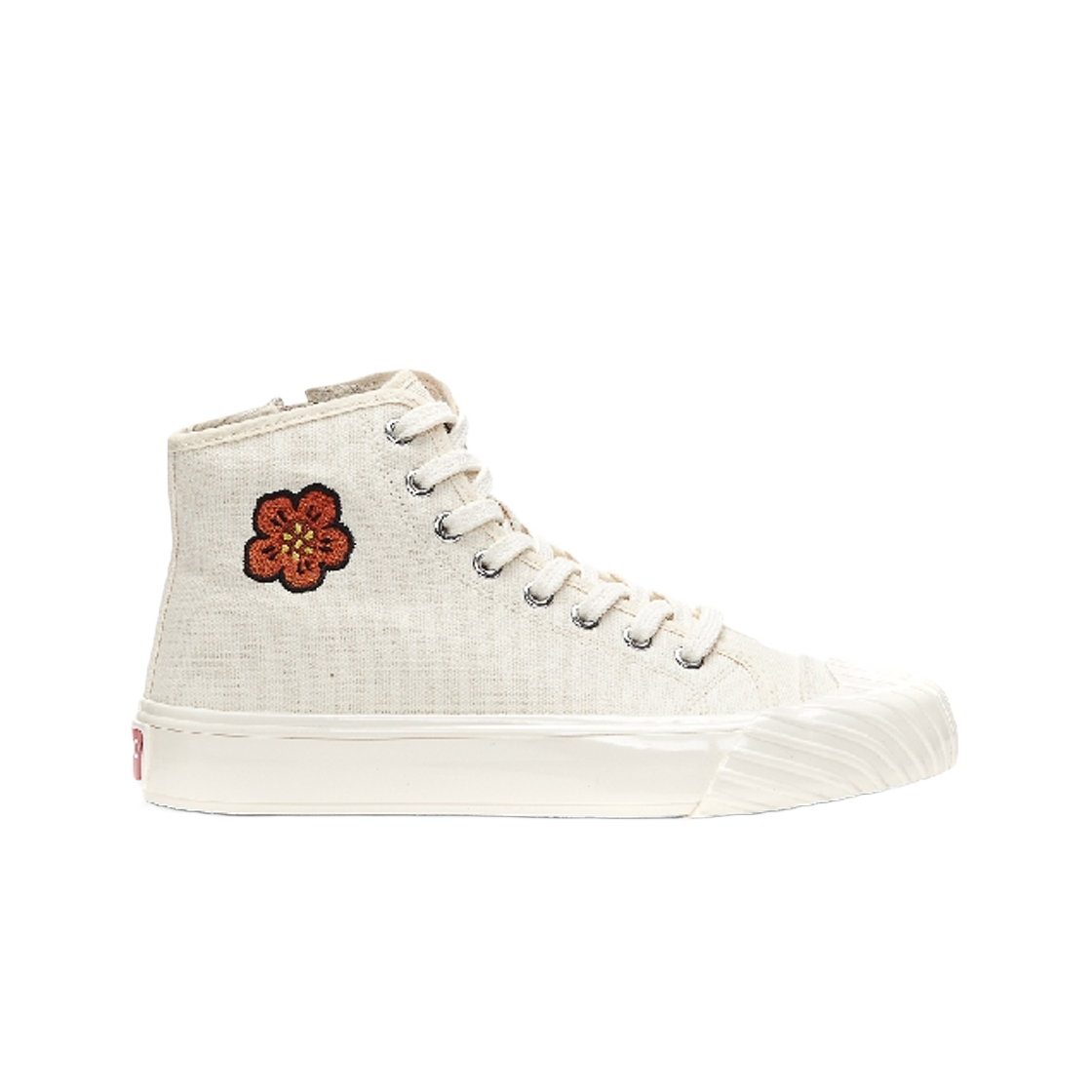 (W) 겐조 겐조스쿨 하이탑 트레이너 크림((W) Kenzo Kenzoschool High-Top Trainers Cream)