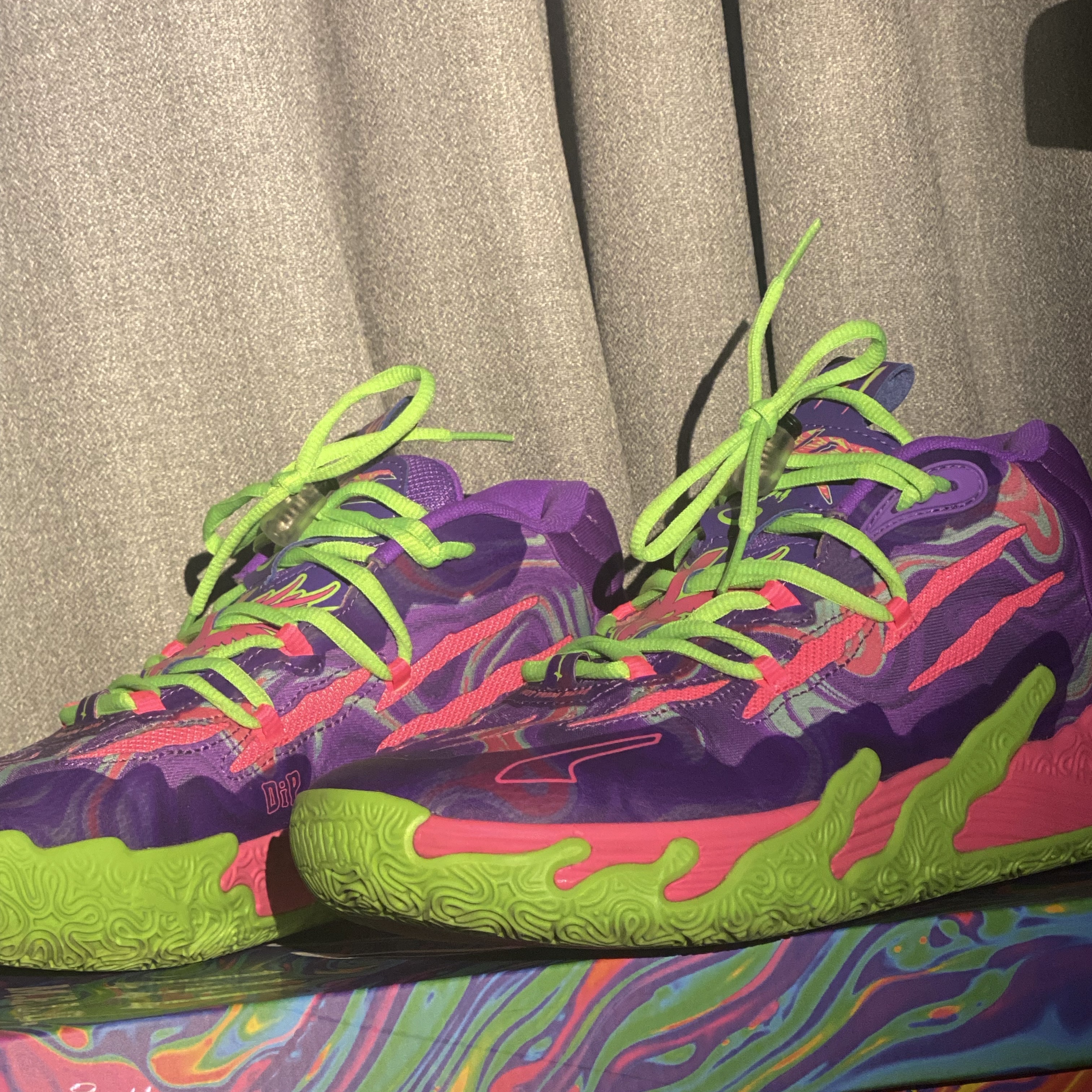Puma MB.03 Lamelo Ball Toxic 착용 스타일 - 2