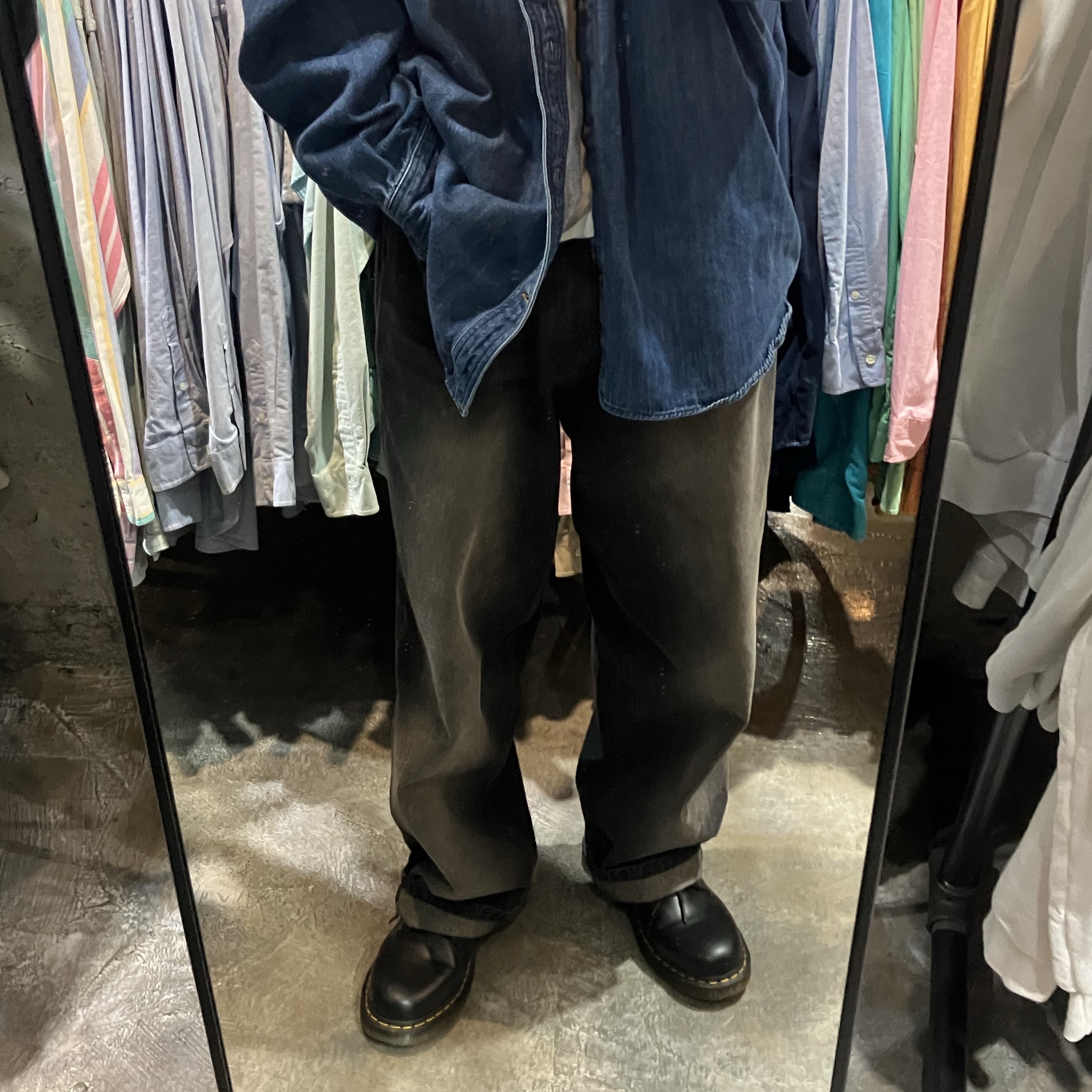 Dr. Martens 1461 Smooth Black 착용 스타일 - 2
