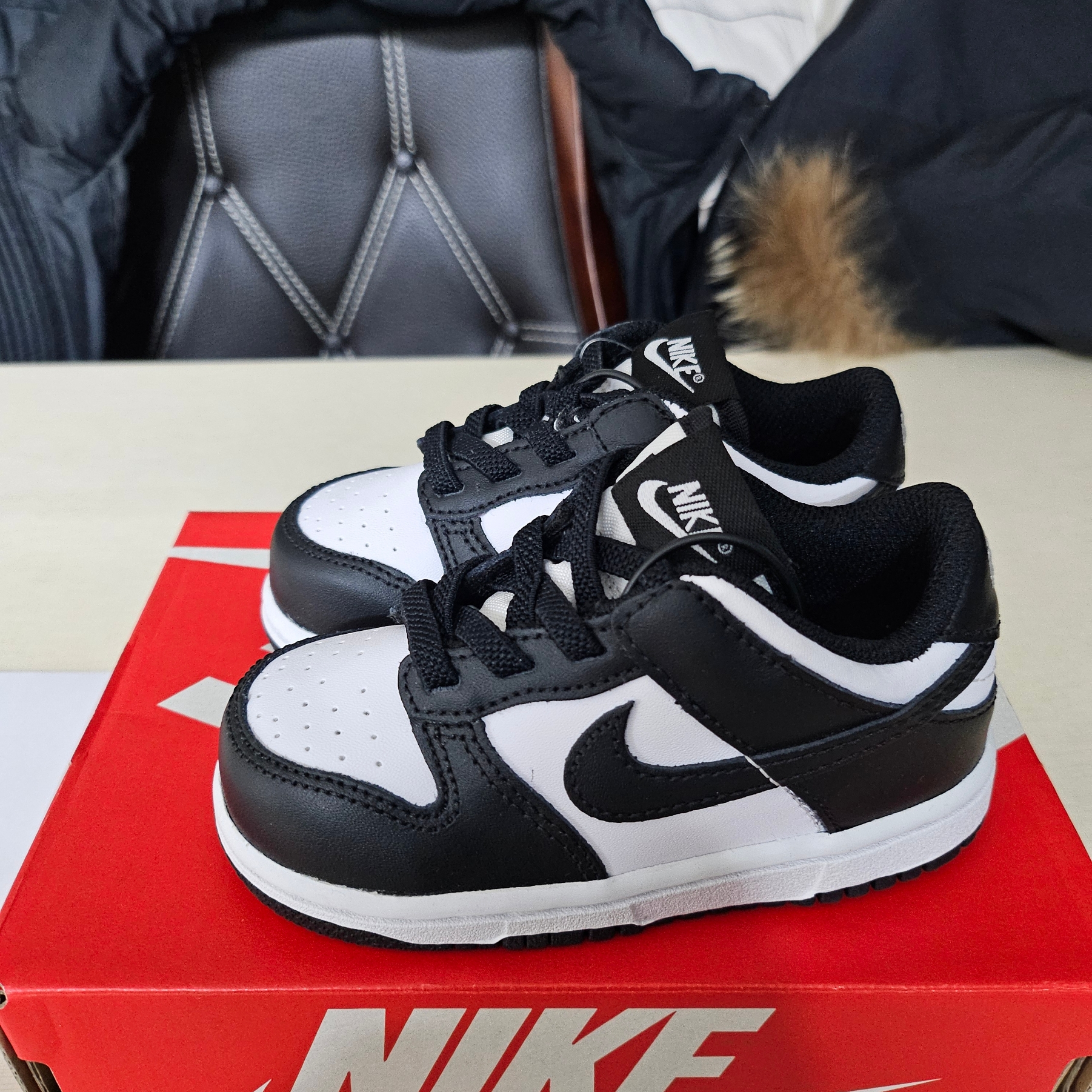 (TD) Nike Dunk Low Black 착용 스타일 - 2
