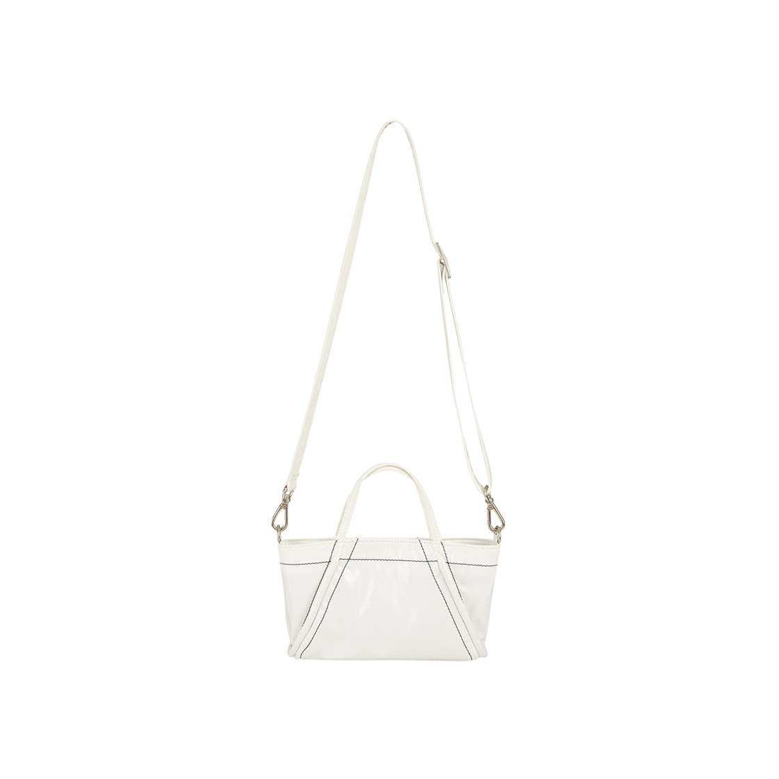 Matin Kim Mini Coating Tote Bag White 상세 이미지 2