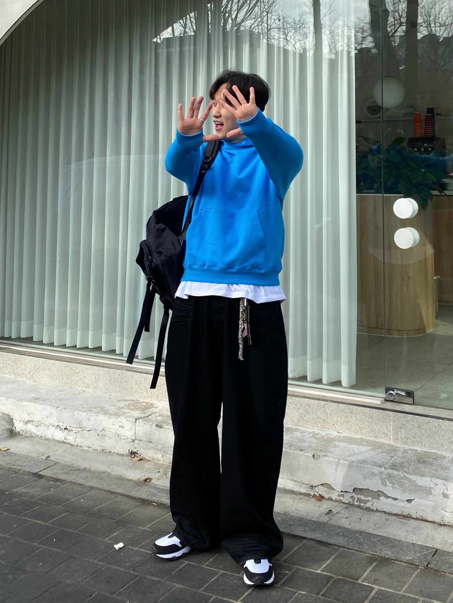 Nike x Comme des Garcons Homme Plus Air Max Sunder SP White Black 착용 스타일 - 1