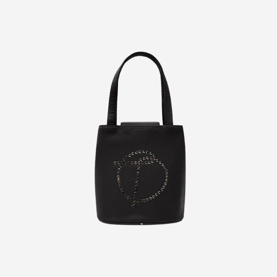 Open Yy Satin Logo Tote Black 상세 이미지 1