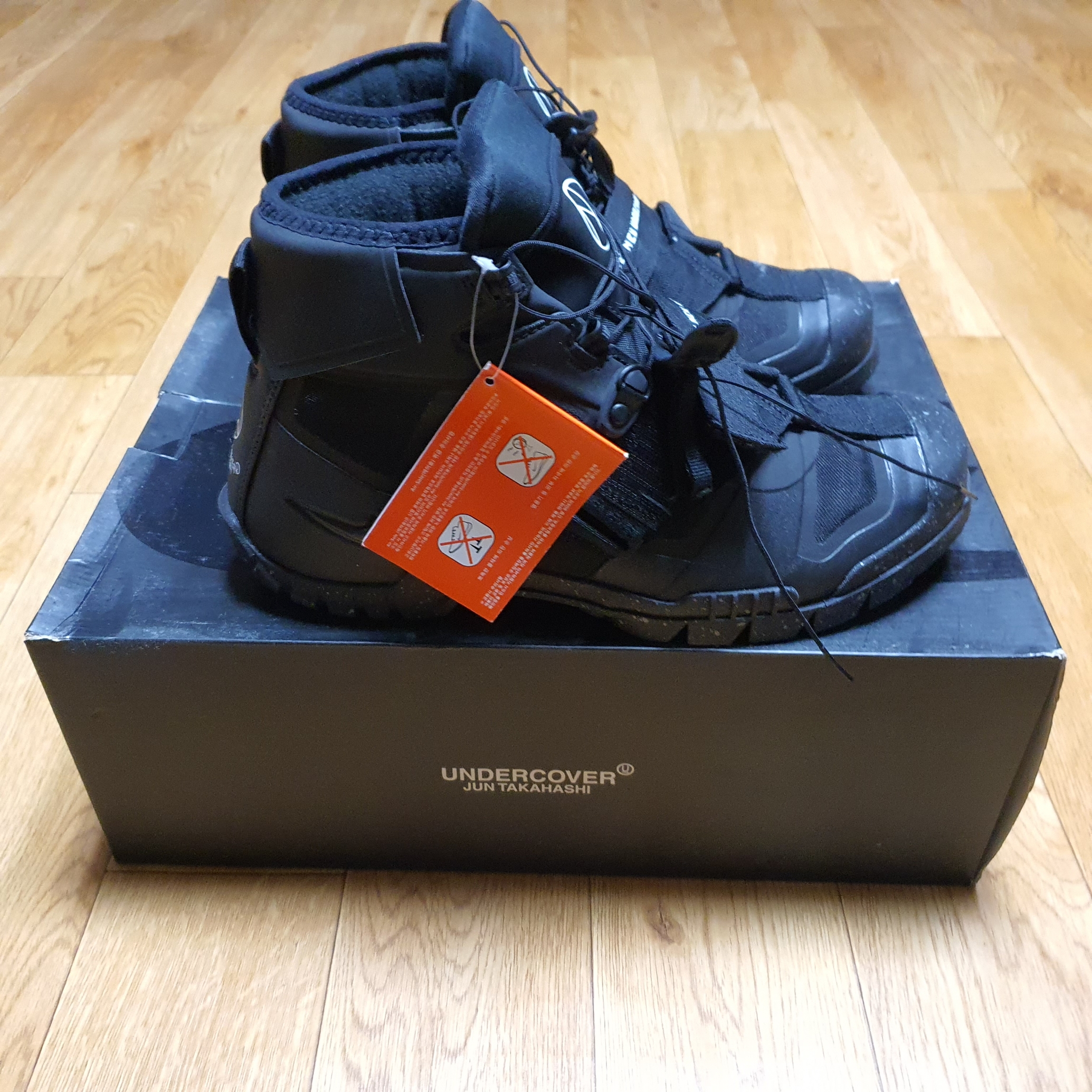 Nike x Undercover SFB Mountain Black 착용 스타일
