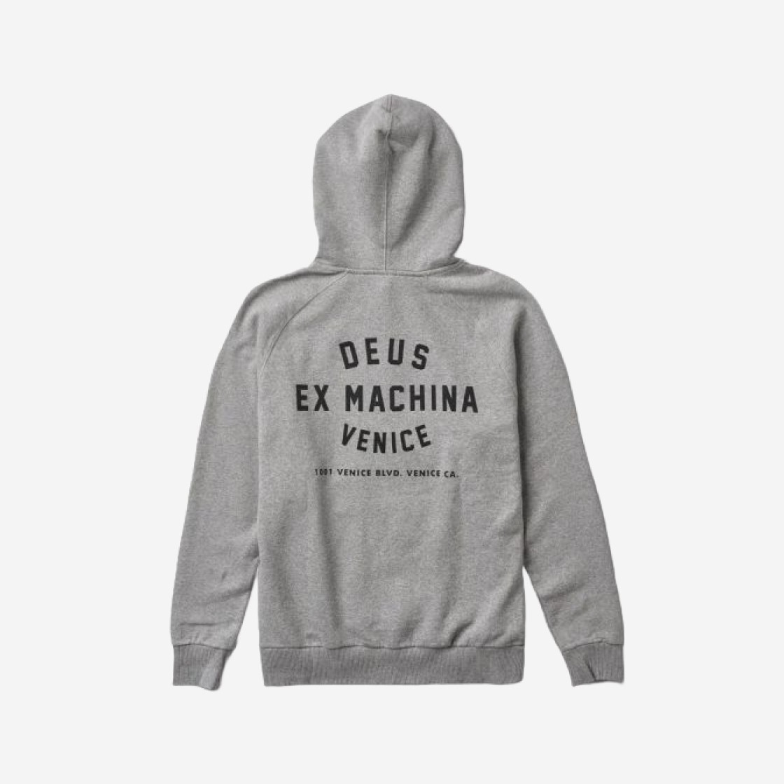 Deus Ex Machina Venice Address Hoodie Grey Marle 상세 이미지 1