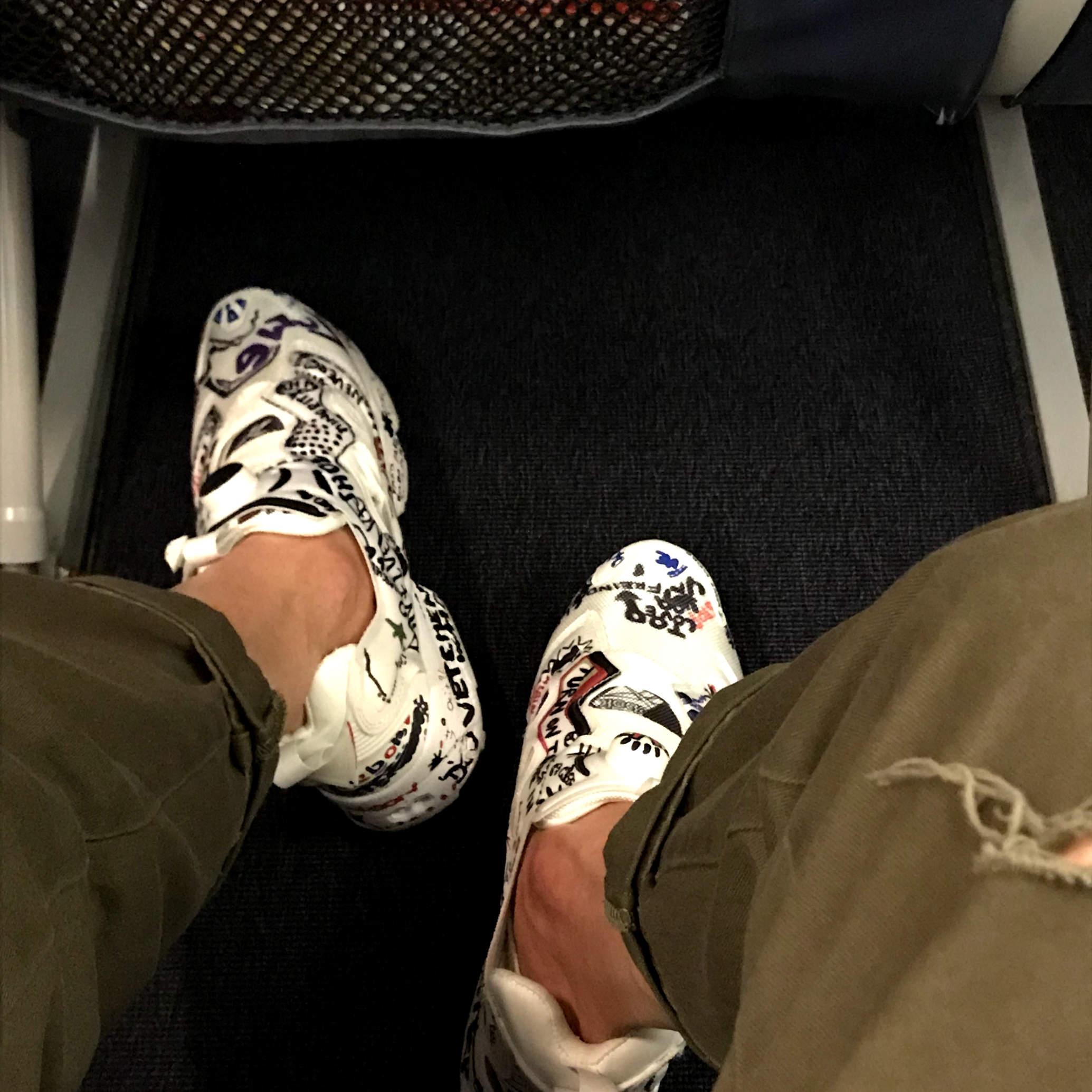 Reebok x Vetements Instapump Fury Doodle 착용 스타일