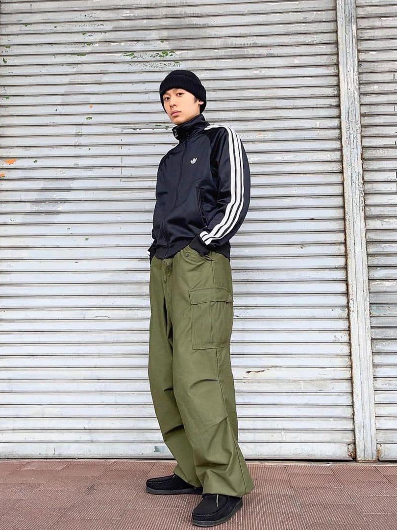 Adidas x KoRn Track Top Black - KR Sizing, Adidas Adicolor Classic Beckenbauer Track Jacket Night Indigo - KR Sizing 착용 스타일 - 2