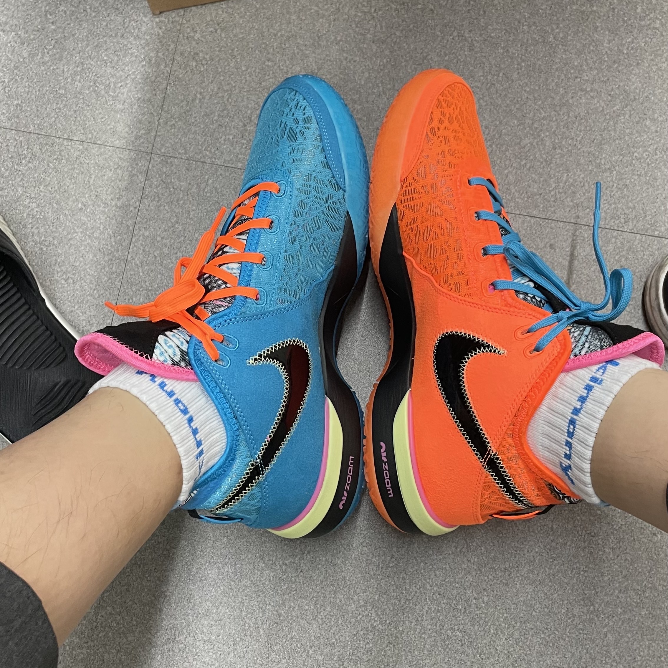 Nike LeBron NXXT Gen EP Multi Color 착용 스타일