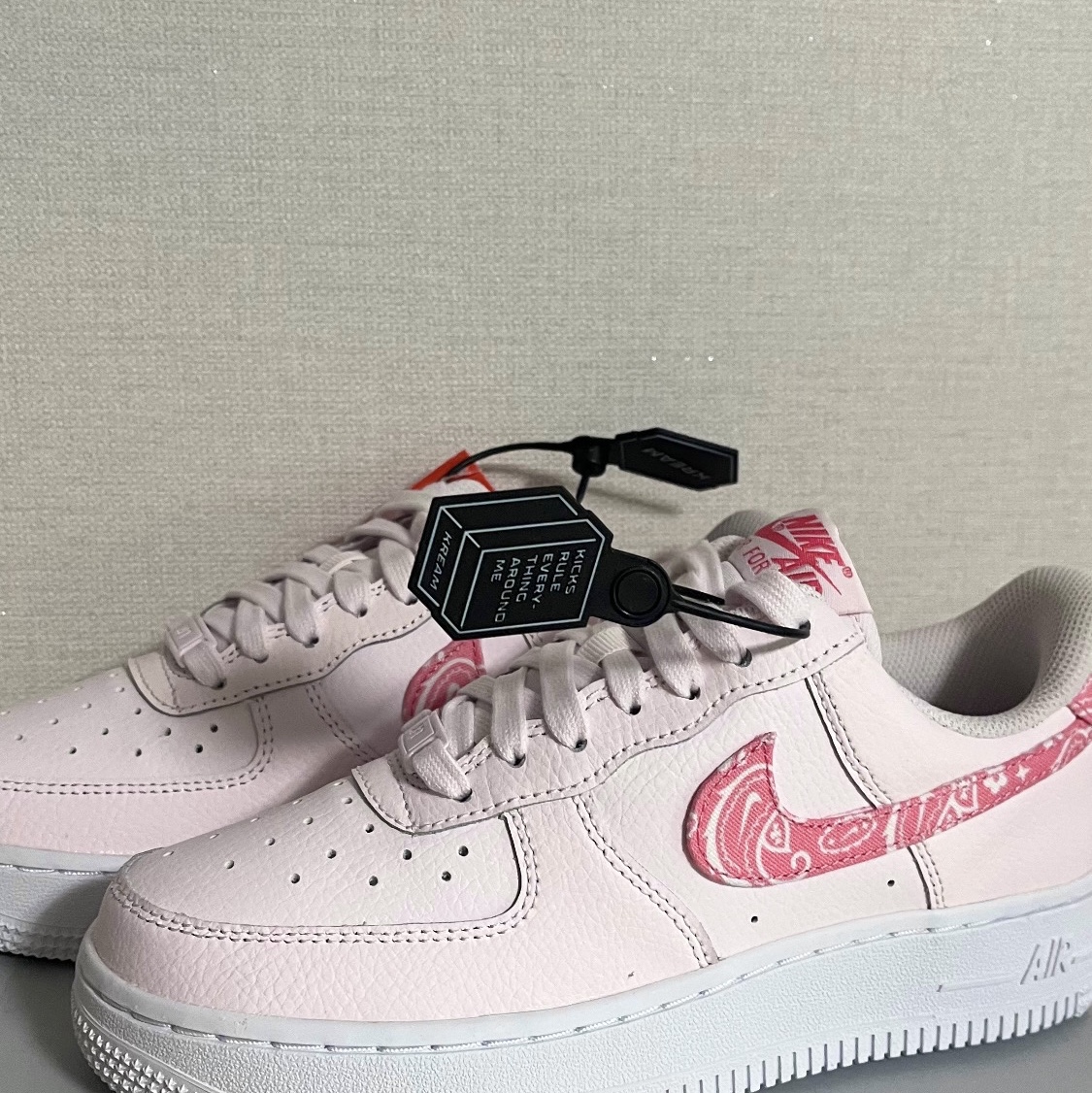 (W) Nike Air Force 1 Low '07 Pearl Pink 착용 스타일
