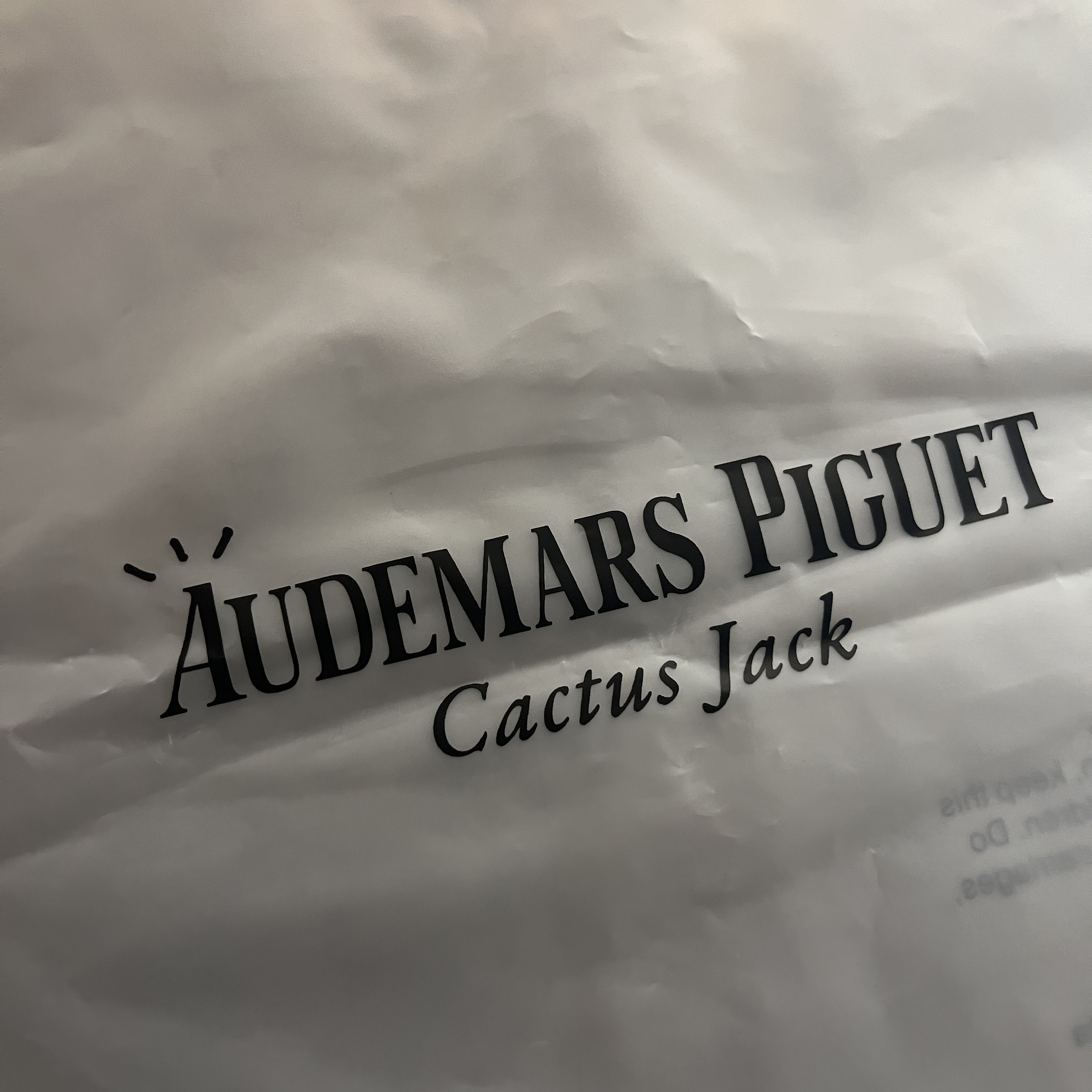Travis Scott Cactus Jack x Audemars Piguet Vintage T-Shirt Black 착용 스타일