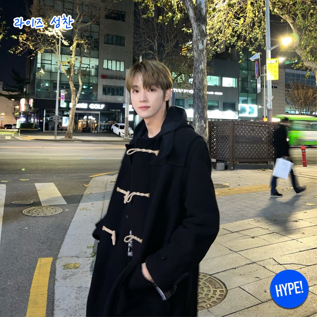 Marithe Francois Girbaud Classic Hoodie Duffle Coat Navy 착용 스타일 - 5
