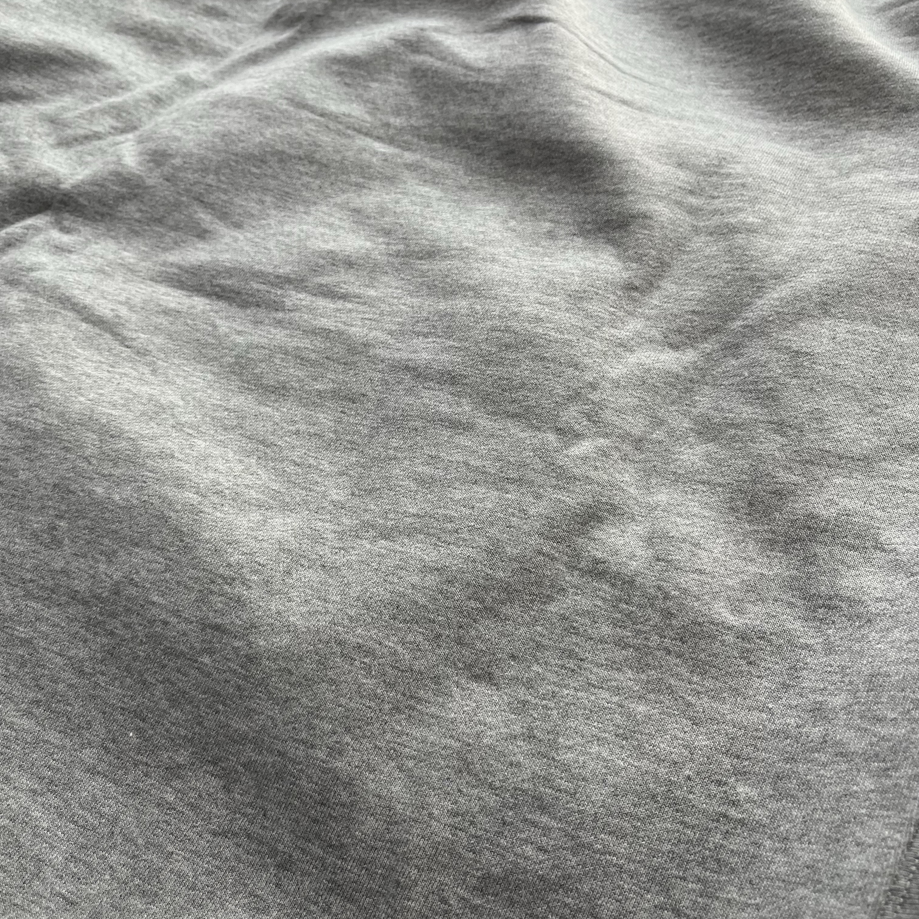 Nike x Stussy NRG ZR Fleece Crewneck Heather Grey - US/EU 착용 스타일 - 6
