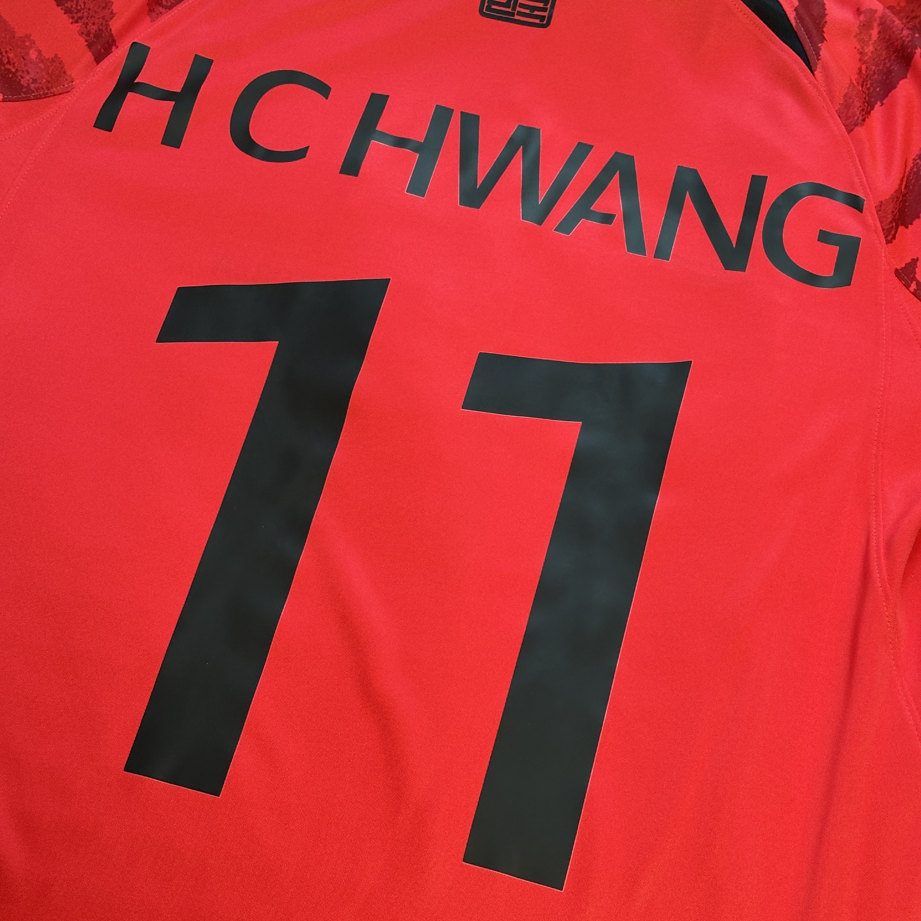 Nike Korea Dri-Fit Stadium Home SS Jersey Global Red - Asia (Non Marking Ver.), Nike Korea Dri-Fit Stadium Home SS Jersey Global Red - US/EU (Non Marking Ver.) 착용 스타일