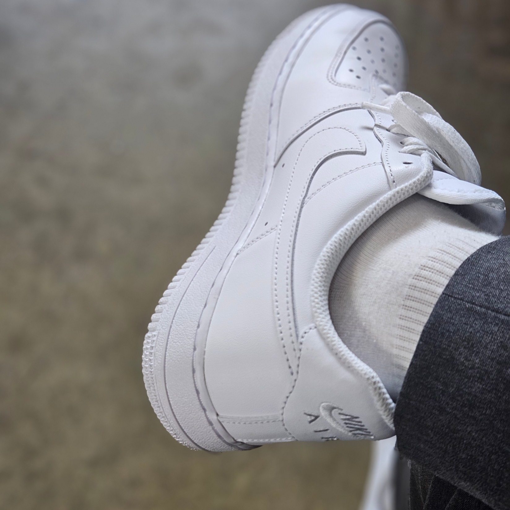 Nike Air Force 1 '07 Low White 착용 스타일
