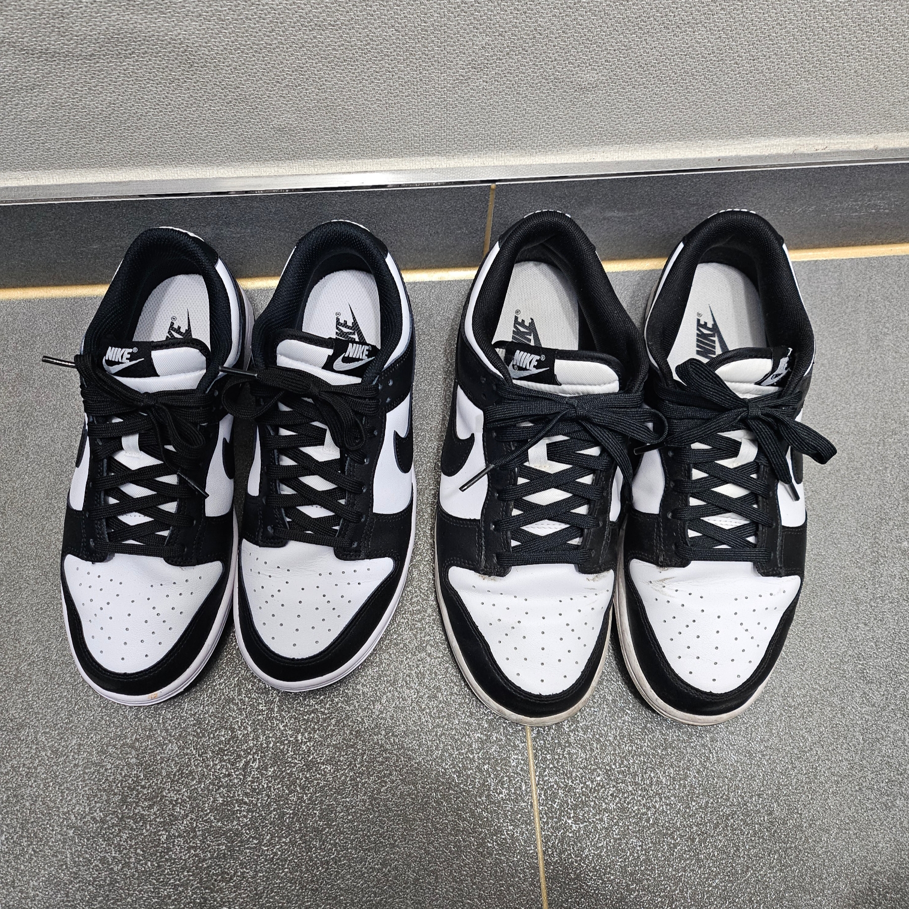 (W) Nike Dunk Low Black, Nike Dunk Low Retro Black 착용 스타일