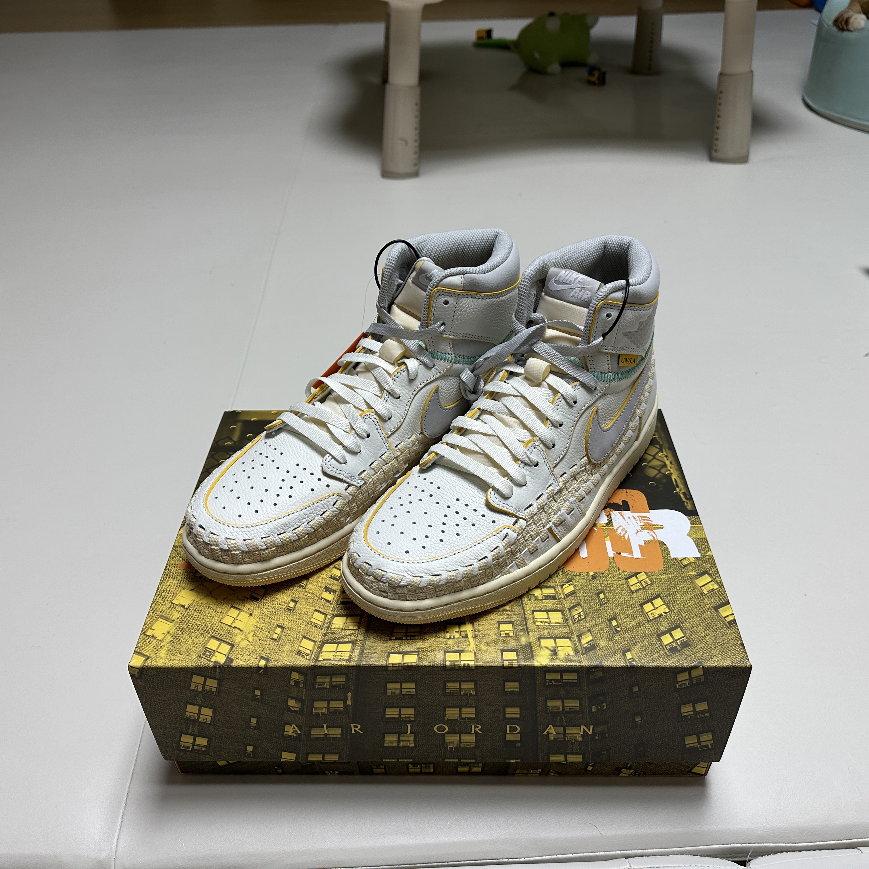 Jordan 1 x Bephies Beauty Supply x Union Retro High OG SP Summer '96 착용 스타일