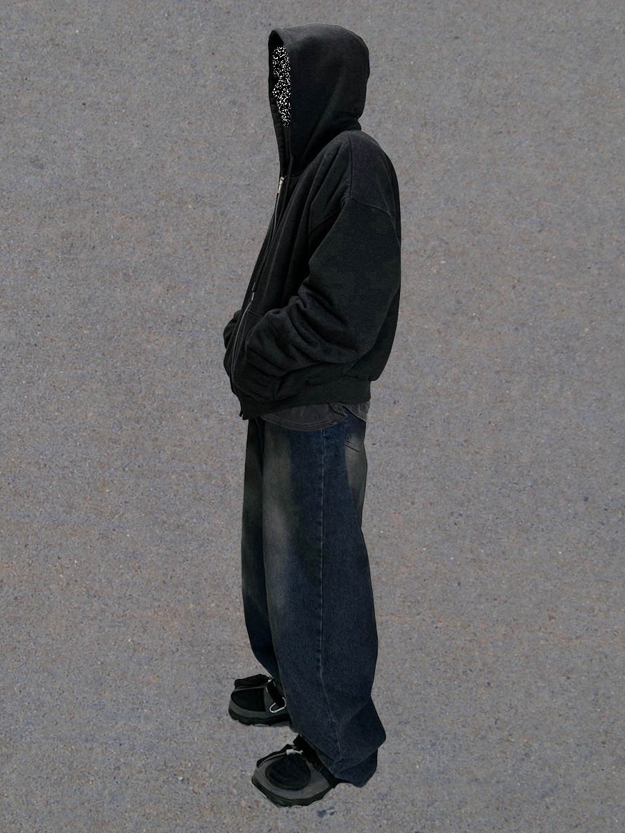 Crocs x Beams Classic All Terrain Mountain Parka Clog Grey 착용 스타일 - 2
