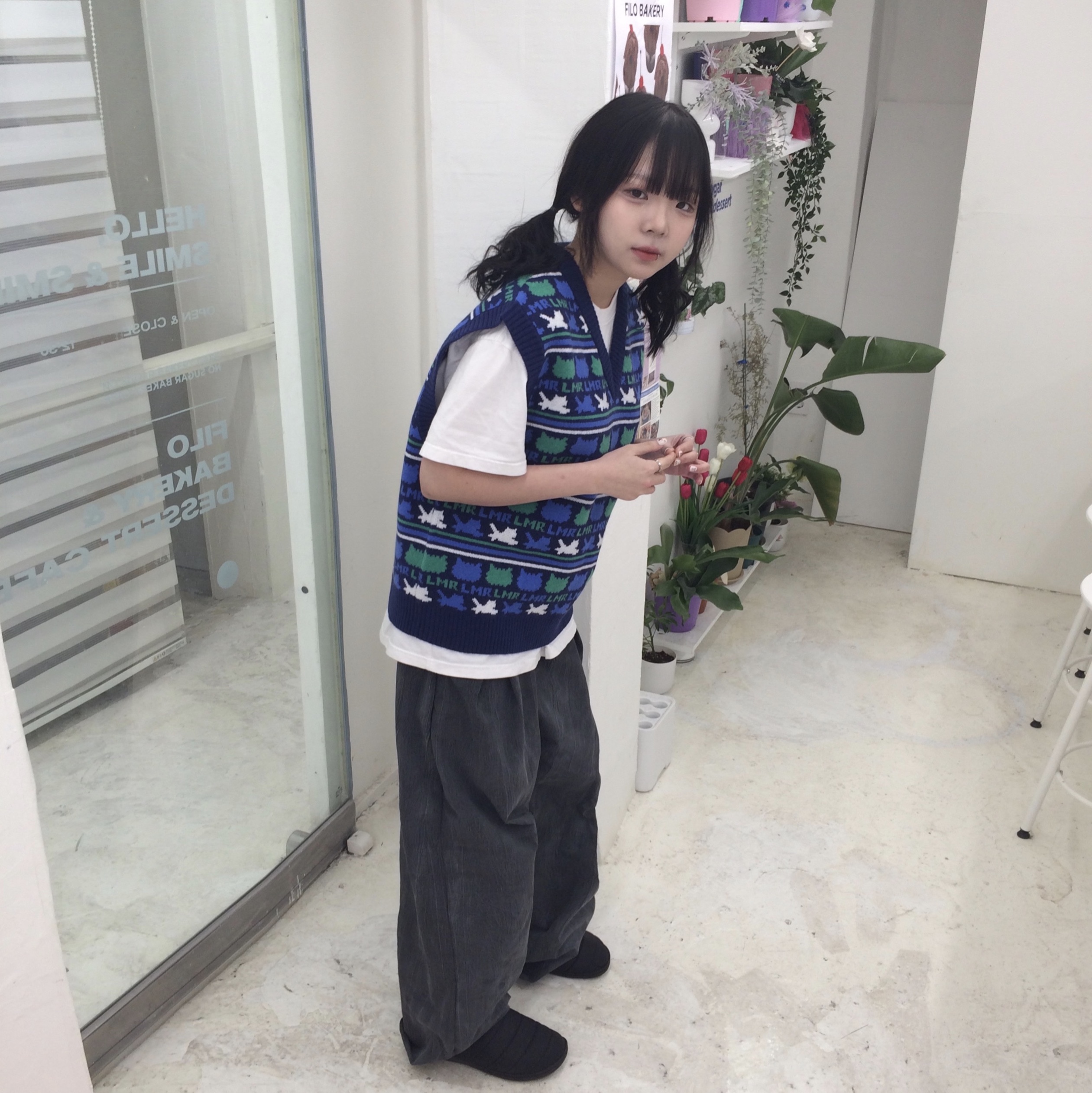 Subu Permanent F-Line Black 착용 스타일 - 4