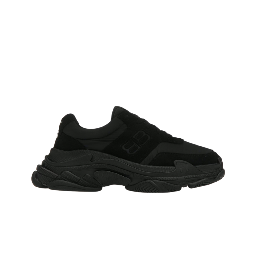 Balenciaga Triple S Nylon Sneakers Black