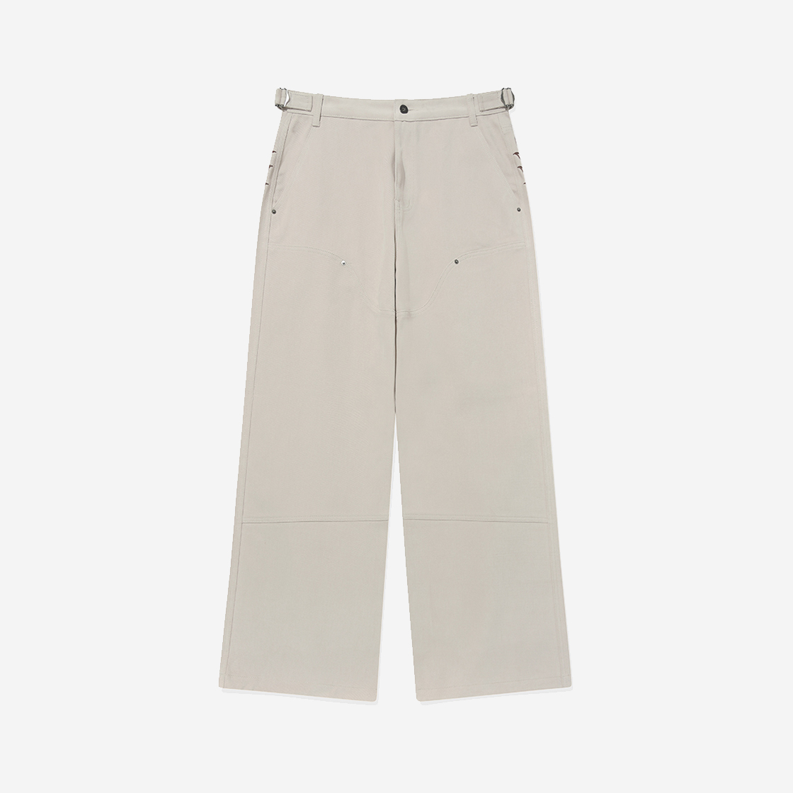 KAT7203 Karactor Western Boots Cut Work Pants Cream