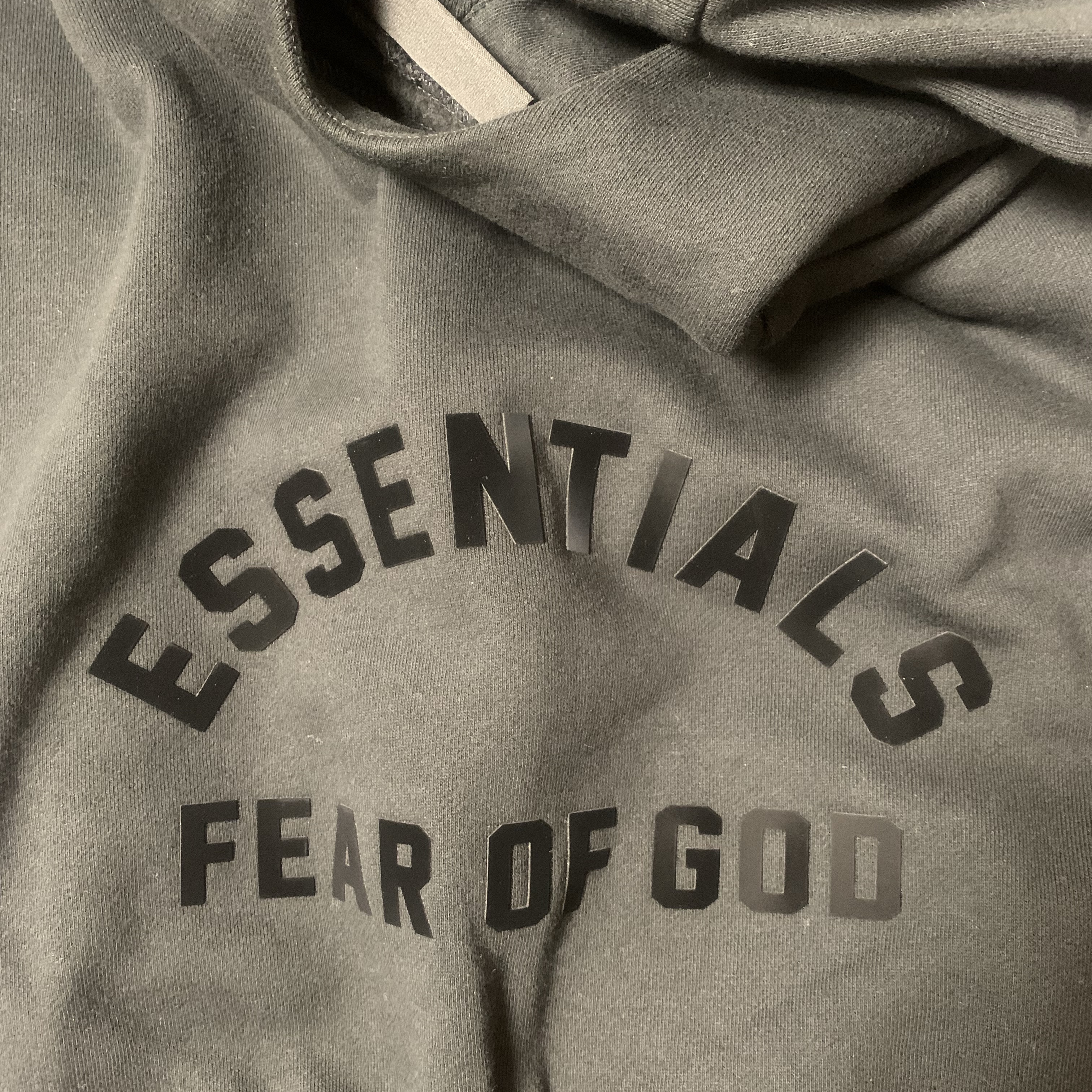 (Kids) Essentials The Black Collection Hoodie Black - 23SS 착용 스타일