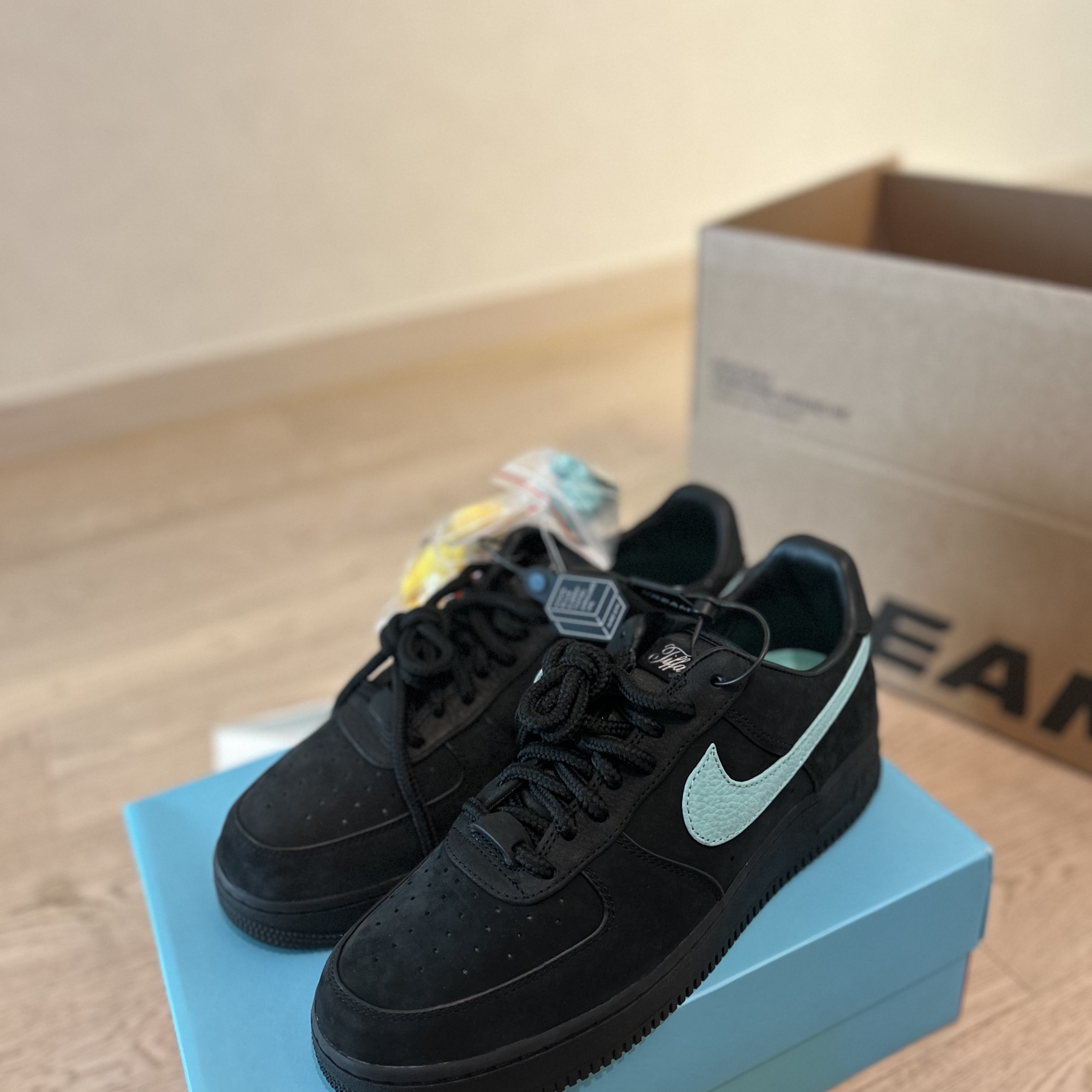 Nike x Tiffany & Co. Air Force 1 Low SP 1837 착용 스타일