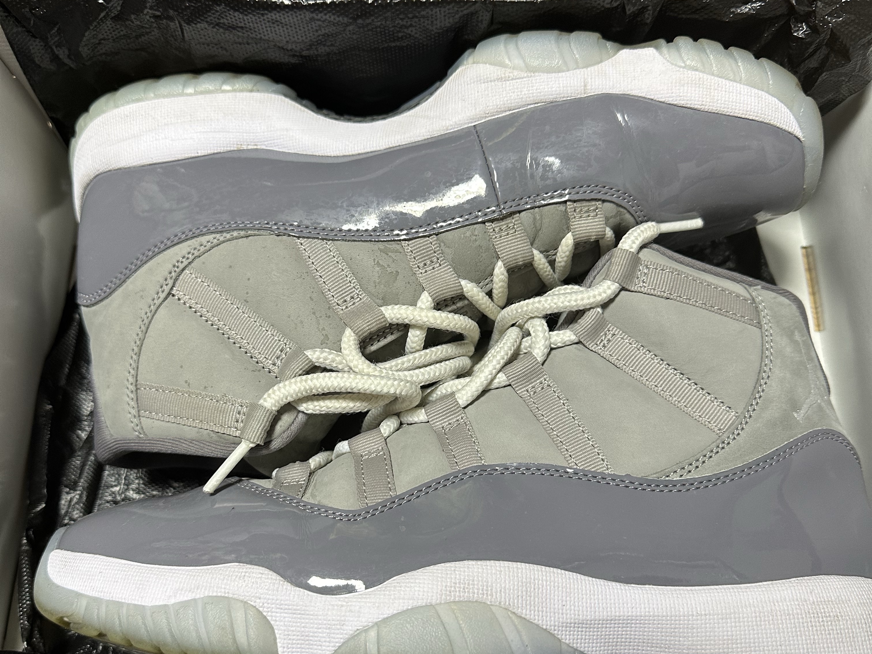 Jordan 11 Retro Cool Grey 2021 착용 스타일 - 1